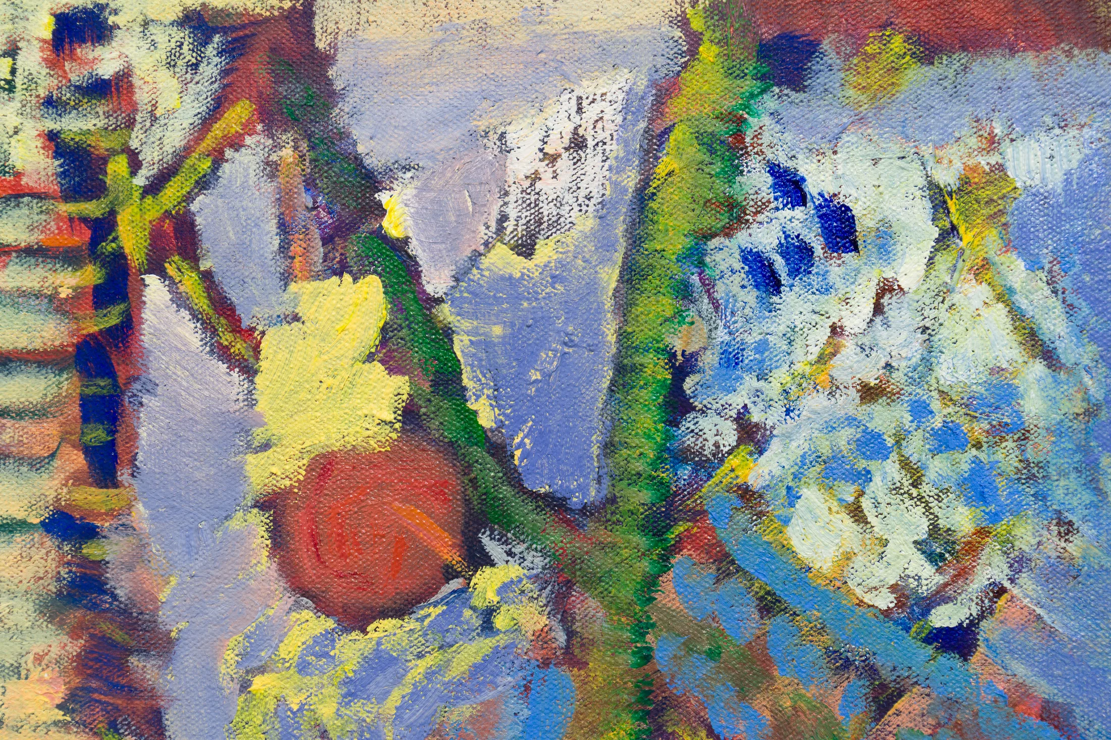 An abstract painting by Amy Winstanley