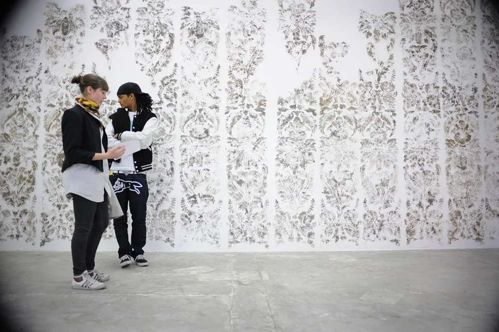 Catherine Bertola, Unfurling Splendour (Adaptation II), 2009
