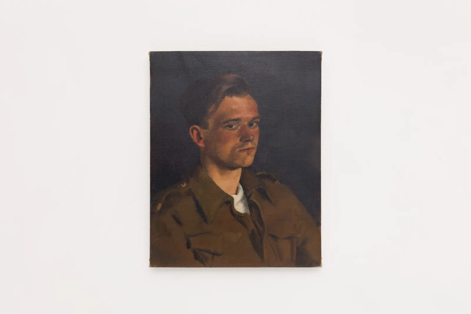 A portrait of a conscientious objector by Gordon Scott