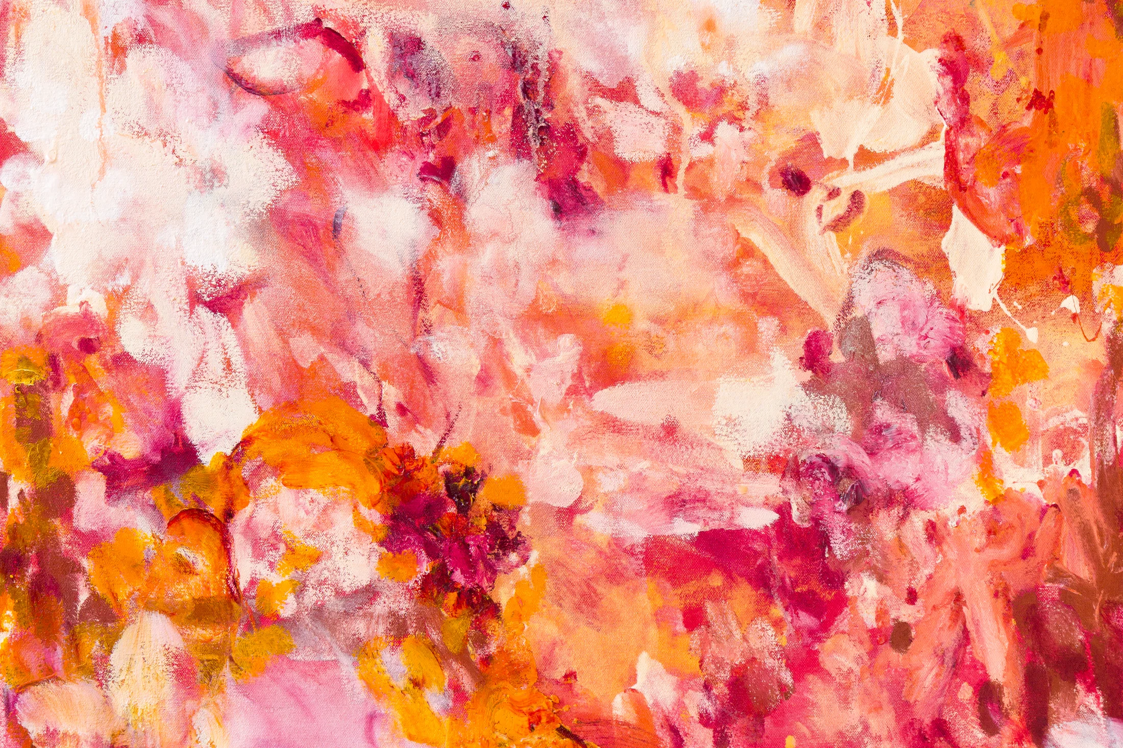 Detail image of Blossoming Sunrise by Isabella Amram