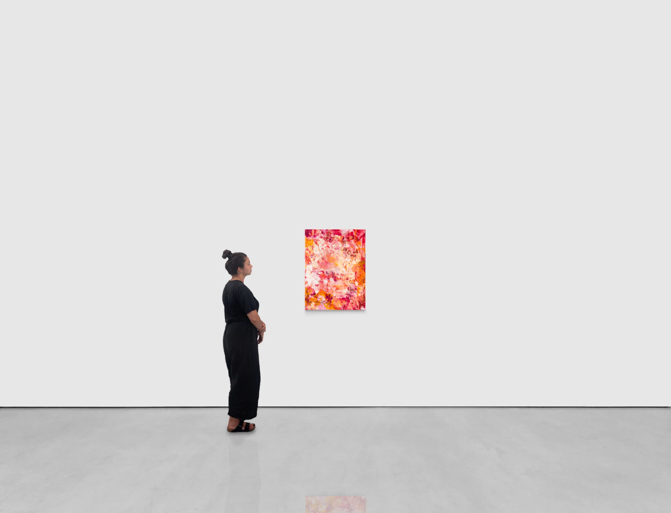 Install image of Blossoming Sunrise by Isabella Amram