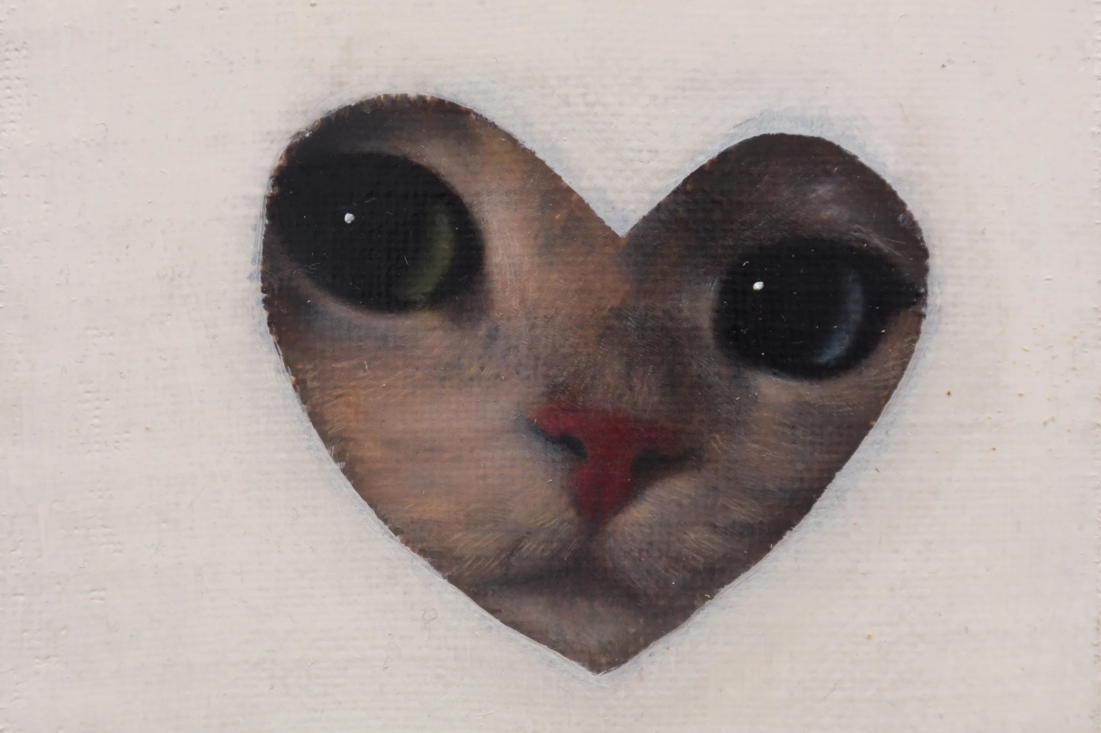 Detail of Cat in love by Joseph Jones
