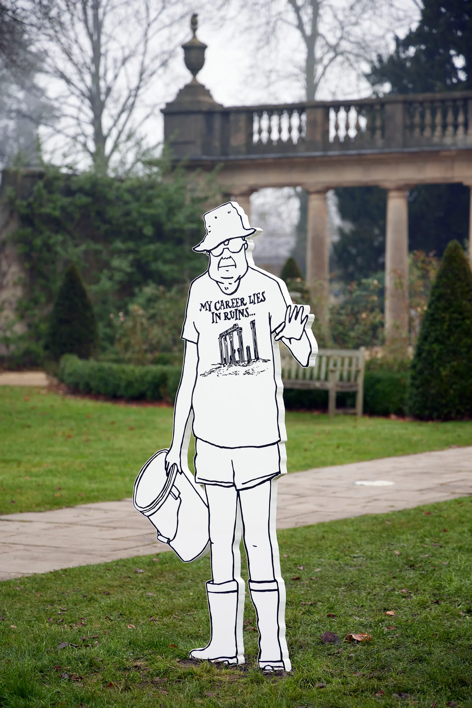Mick Peter, Old Ghosts (archeological dig), 2022