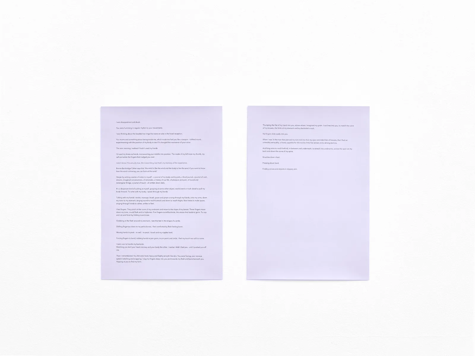 Nicola Singh, Journal, 2018