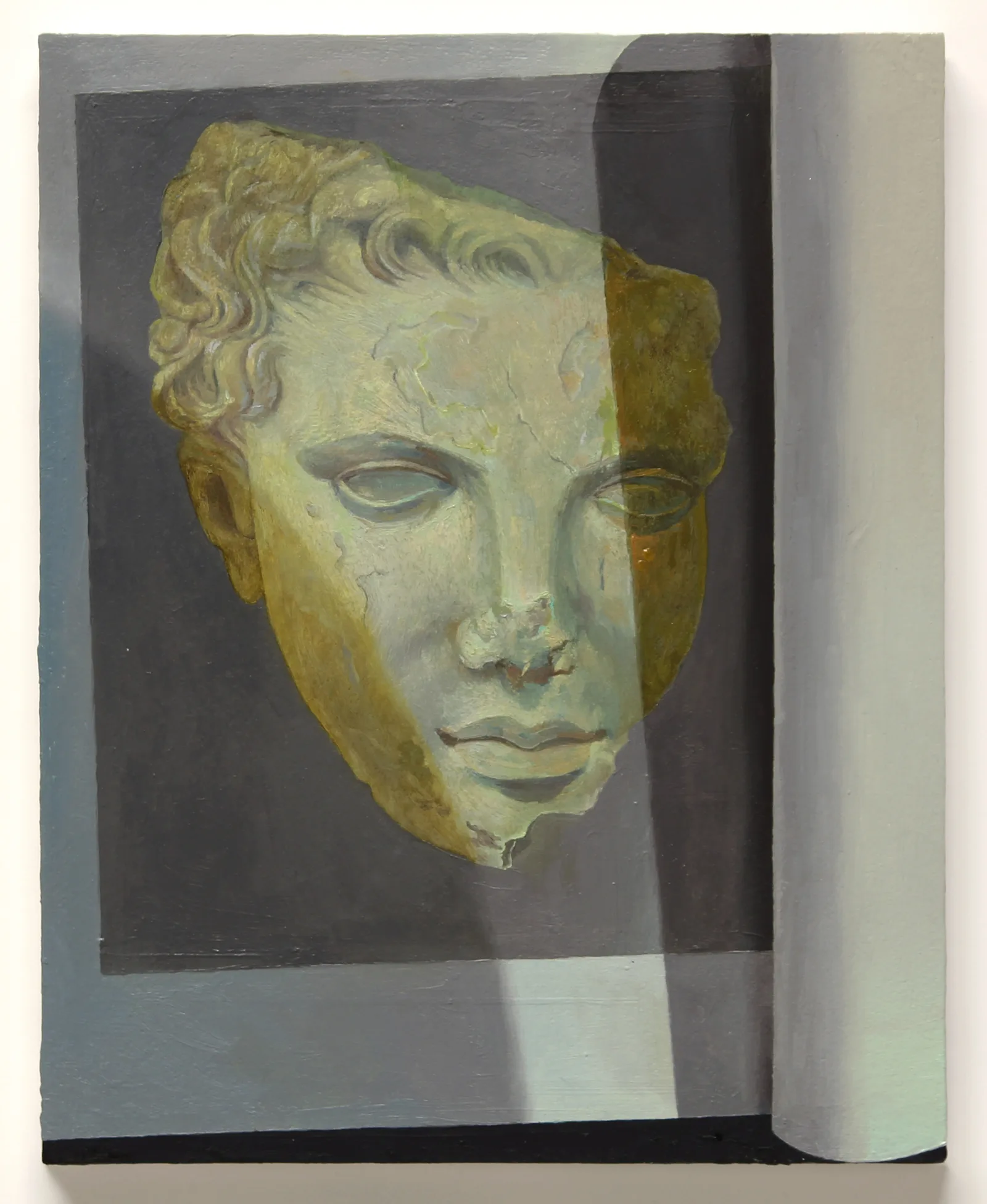 Olivia Jia, Untitled (head of a youth), 2017