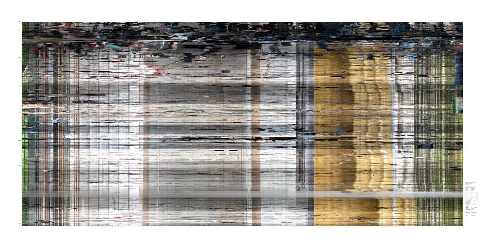 Wolfgang Weileder, Federation Square, Melbourne. Slice 2492 (Australians watch Americain, ridden by Gerald Mosse, win the 150th Melbourne Cup), 2010