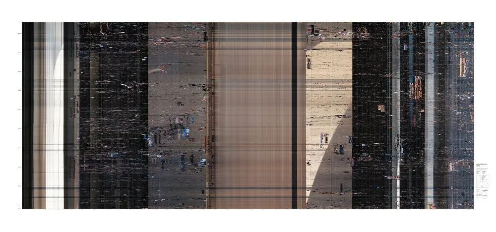 Wolfgang Weileder, Sydney Opera House, Bennelong Point Sydney. Slice 1202  (Hundreds of dancers on the steps of the Opera House flash mob to a soundtrack of Dannii & Kylie Minogue's greatest hits), 2010