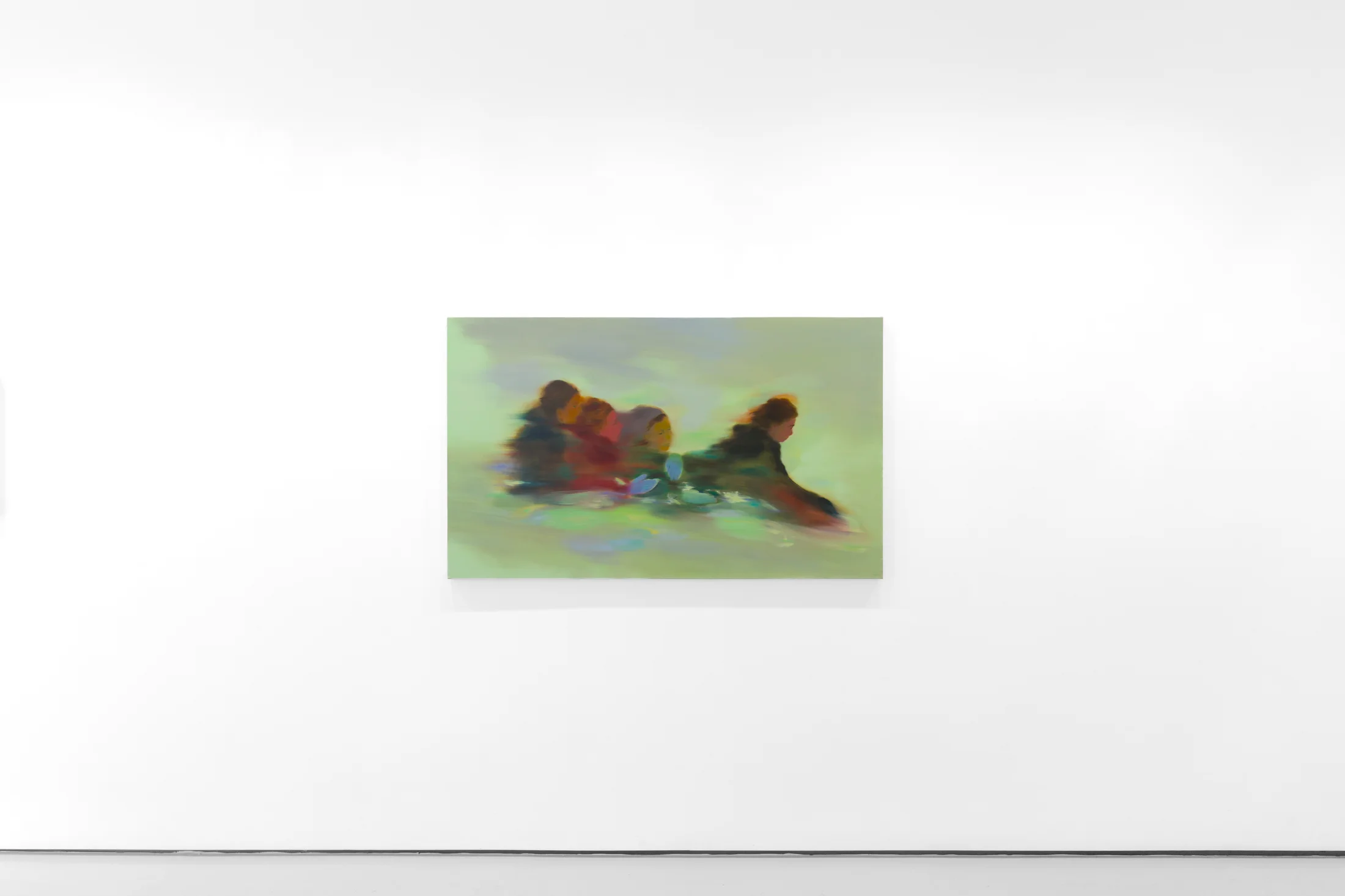 Installation views of Cathleen Clarke's solo exhibition 'A New Path' at Workplace London