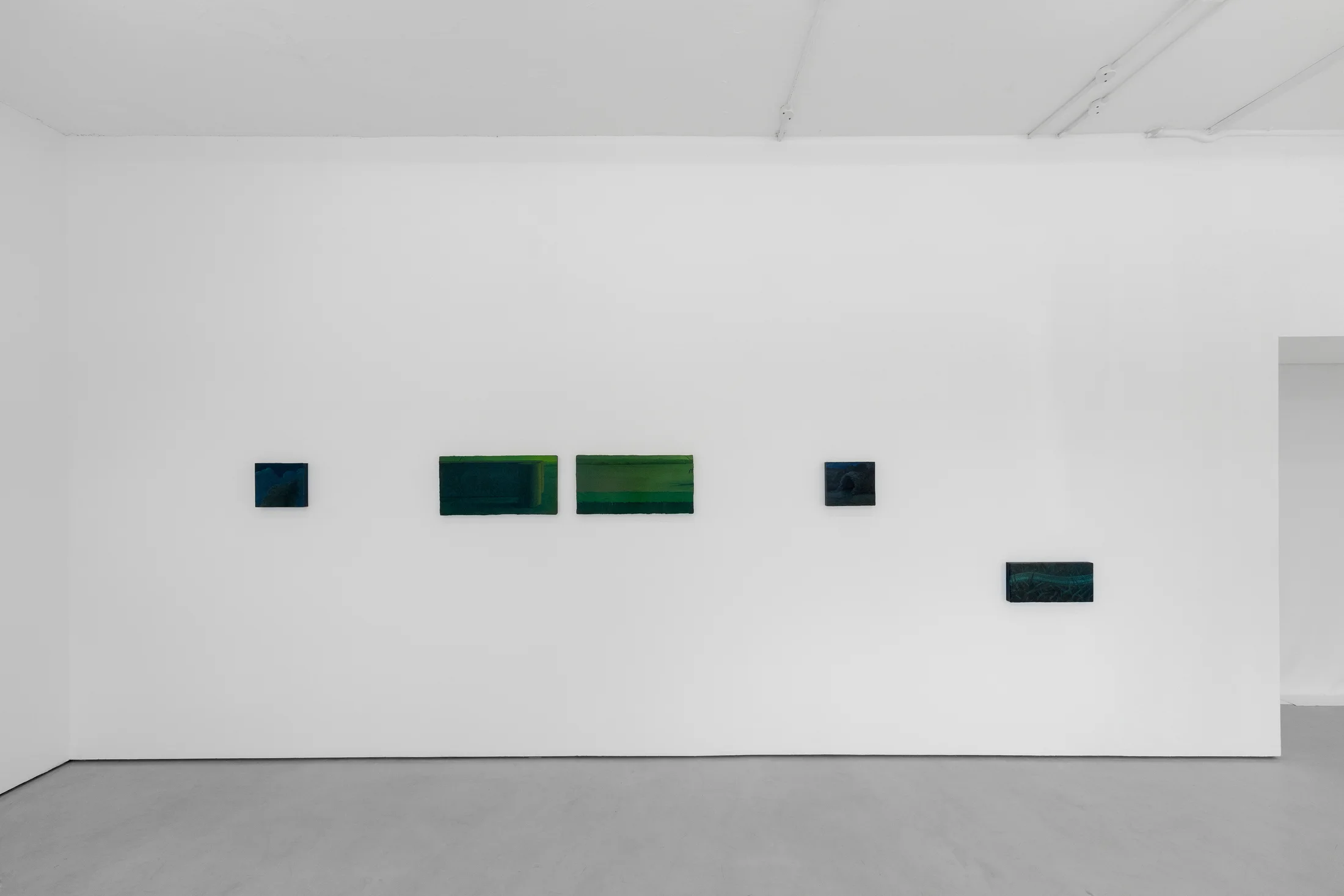 installation views of Sarah Schlesinger's exhibition at Workplace | Newcastle