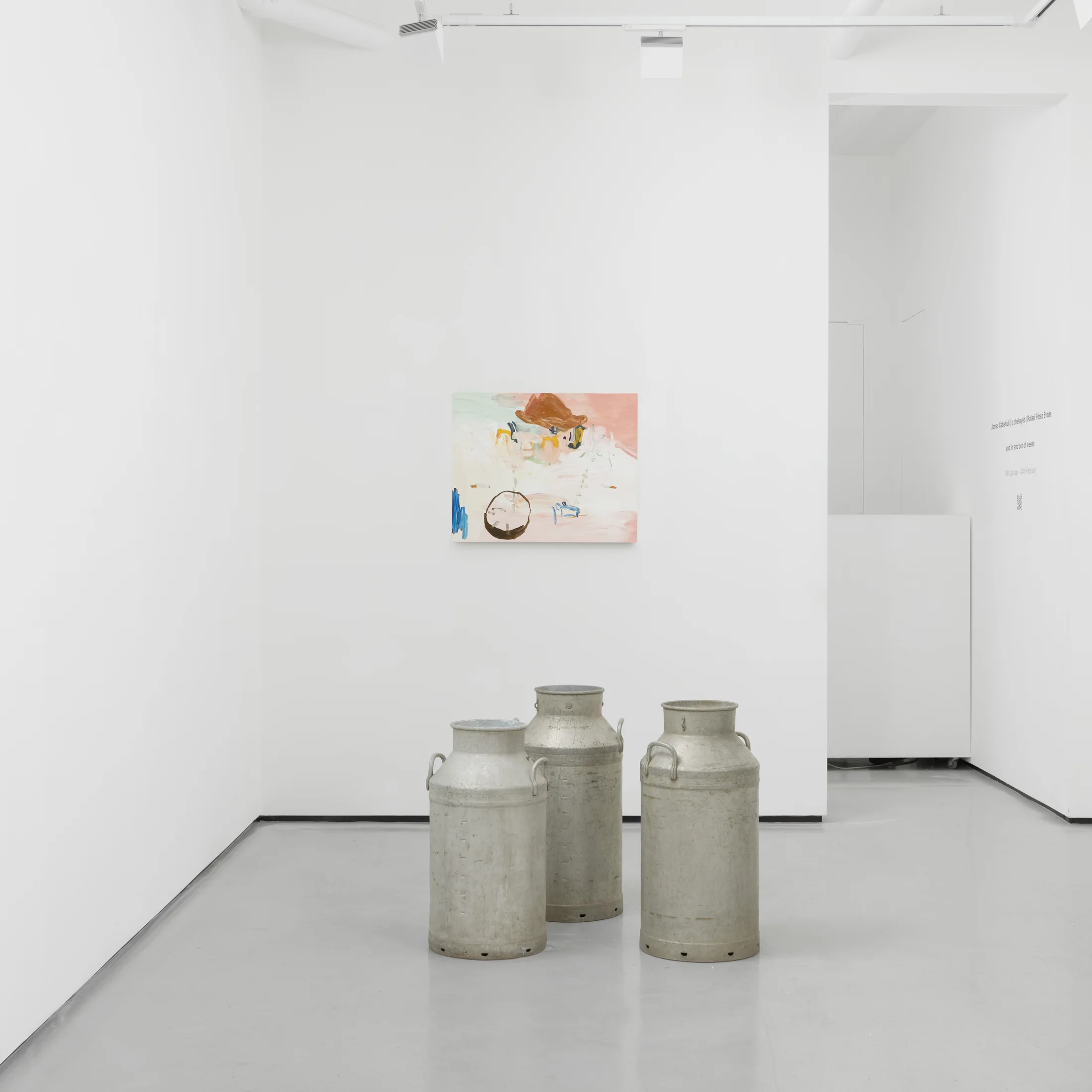 installation images of 'and in and out of weeks' at Workplace | London by Tom Carter