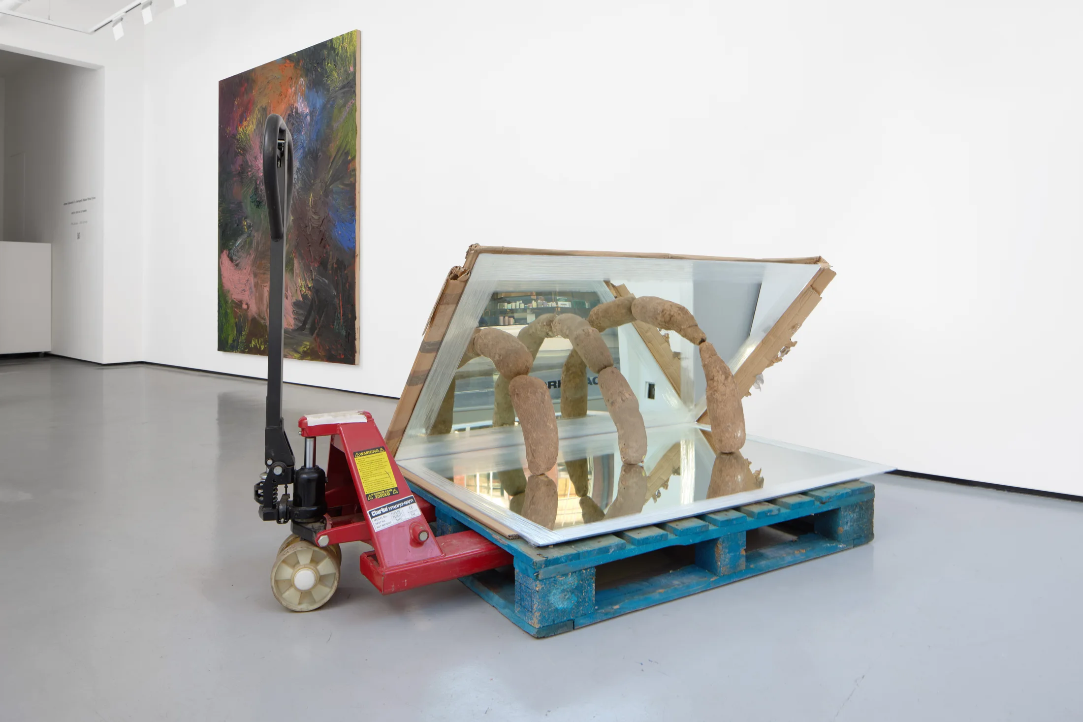 installation images of 'and in and out of weeks' at Workplace | London by Tom Carter