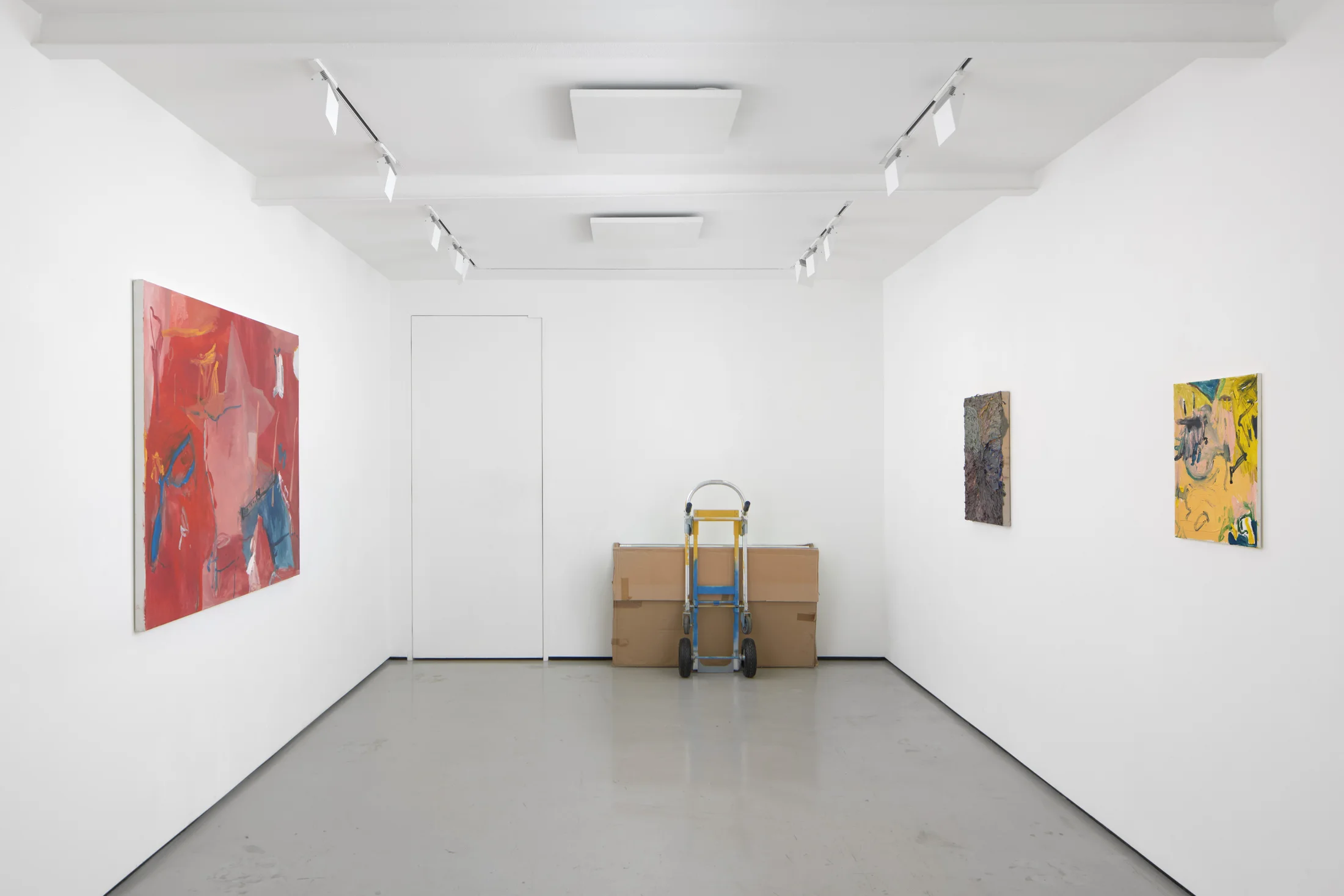 installation images of 'and in and out of weeks' at Workplace | London by Tom Carter