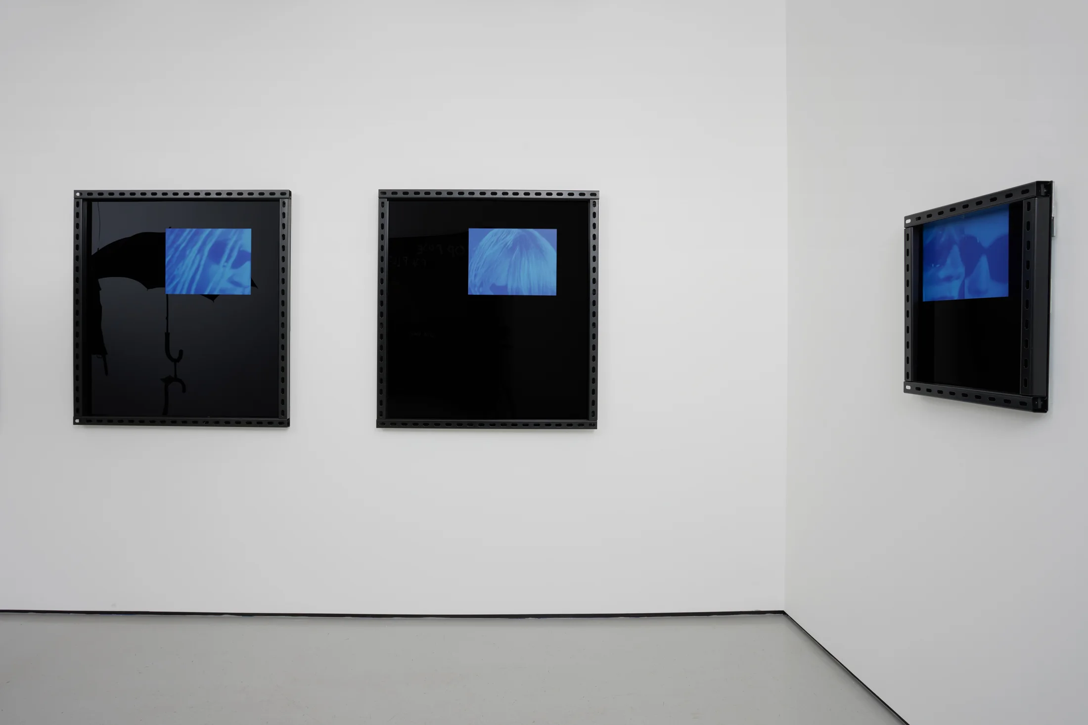 Installation views of Simeon Barclay's exhibition 'At Home, Everywhere and Nowhere'
