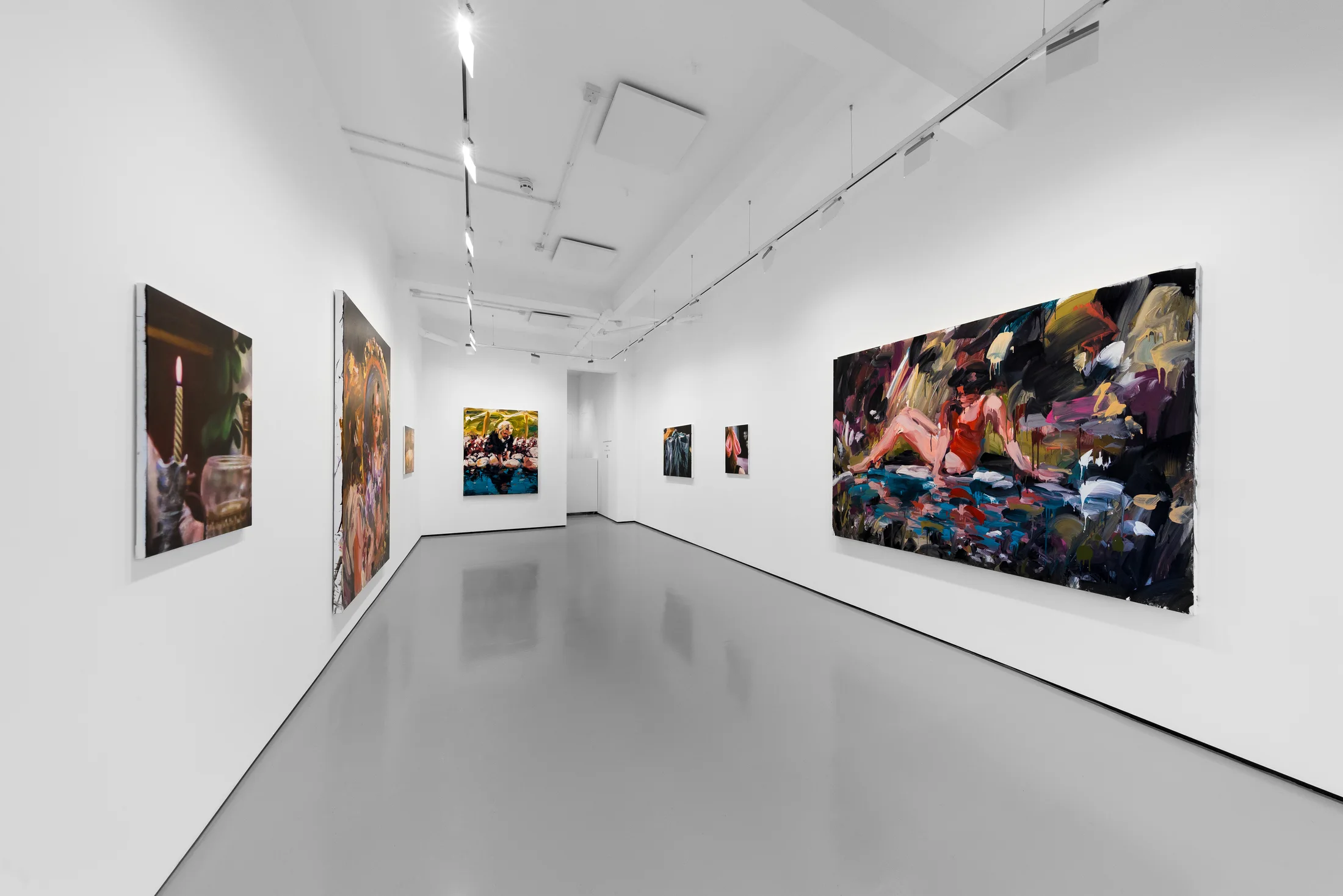 Installation shots of 'Cadence' by Laura Lancaster and Rachel Lancaster at Workplace | London