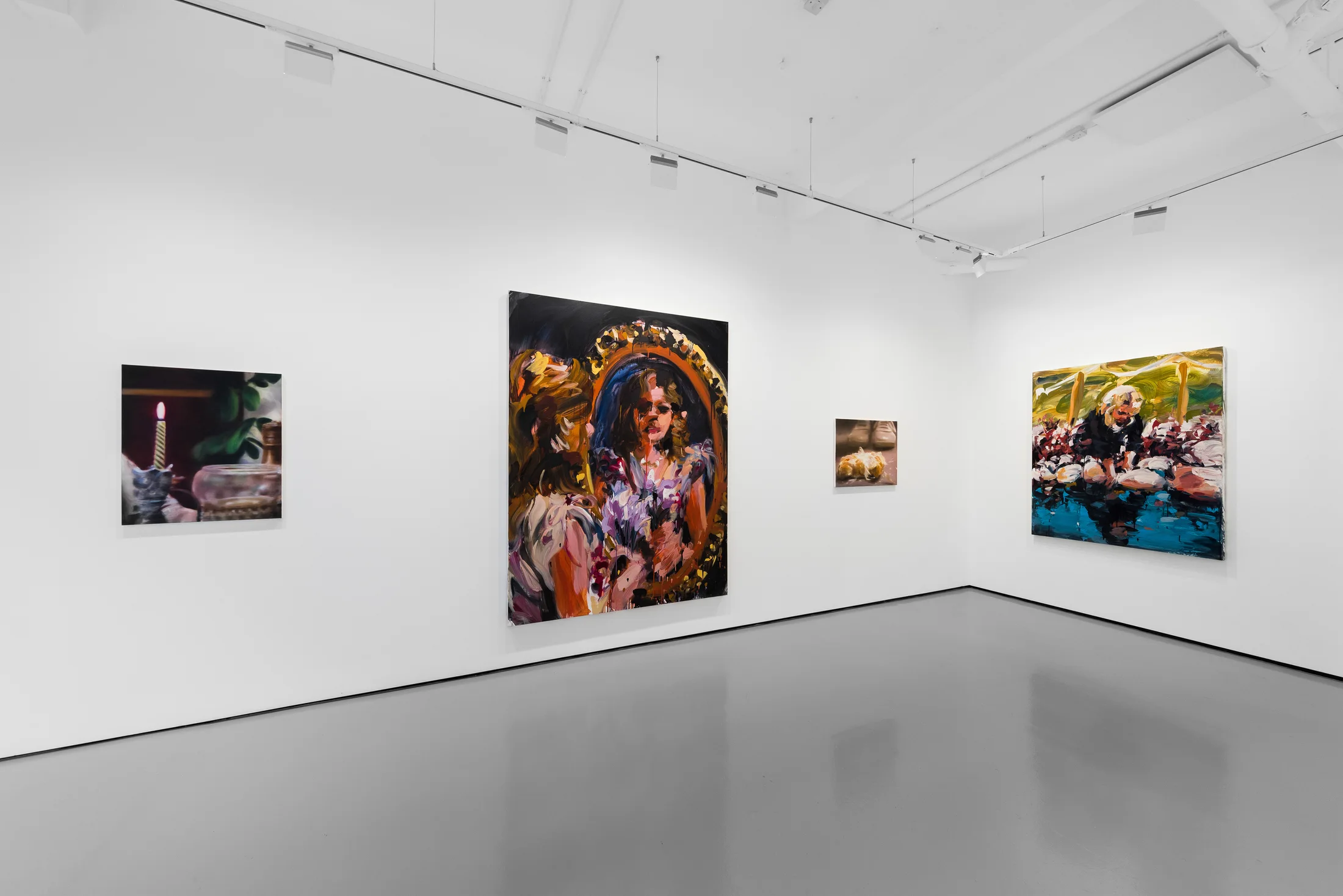Installation shots of 'Cadence' by Laura Lancaster and Rachel Lancaster at Workplace | London