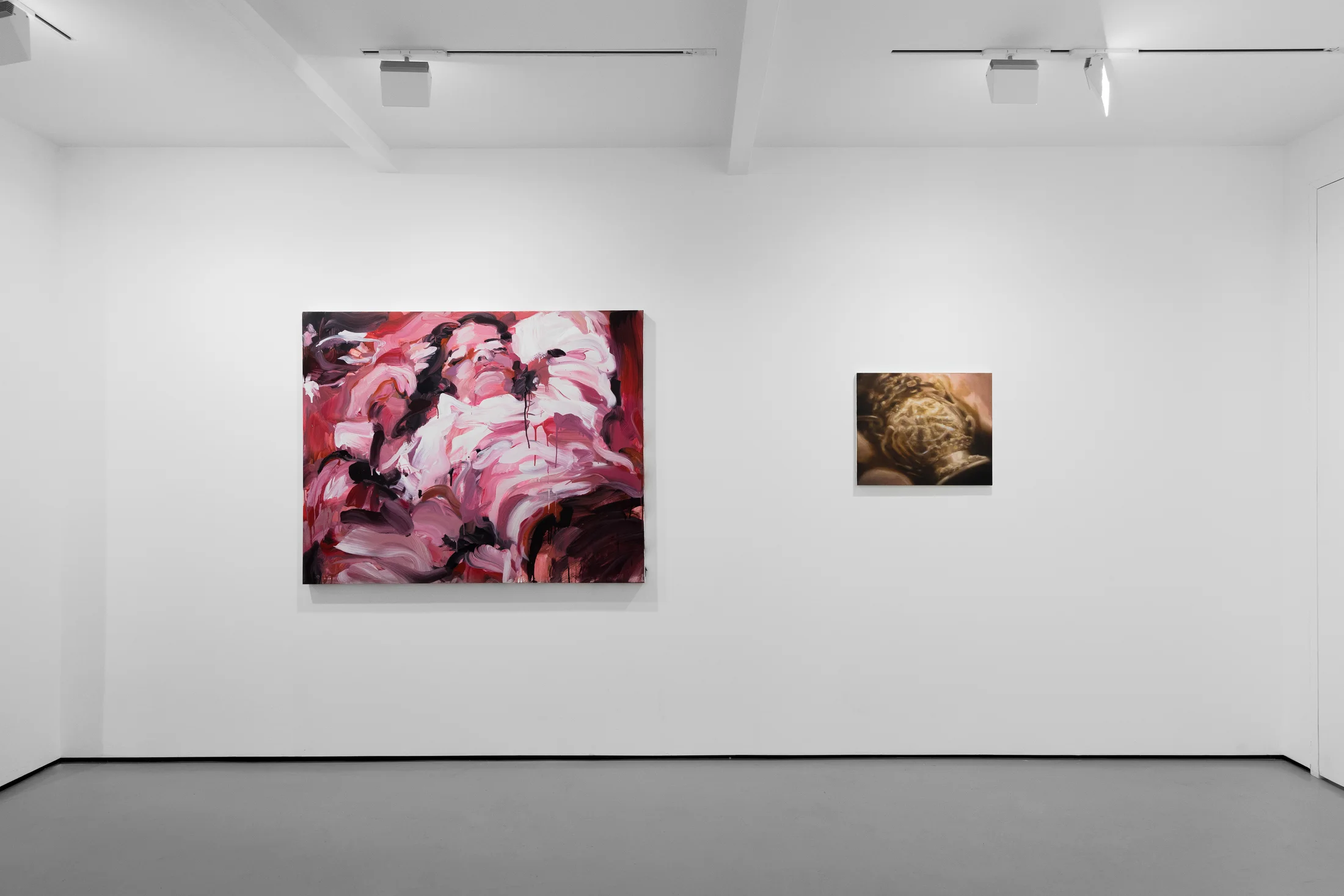 Installation shots of 'Cadence' by Laura Lancaster and Rachel Lancaster at Workplace | London