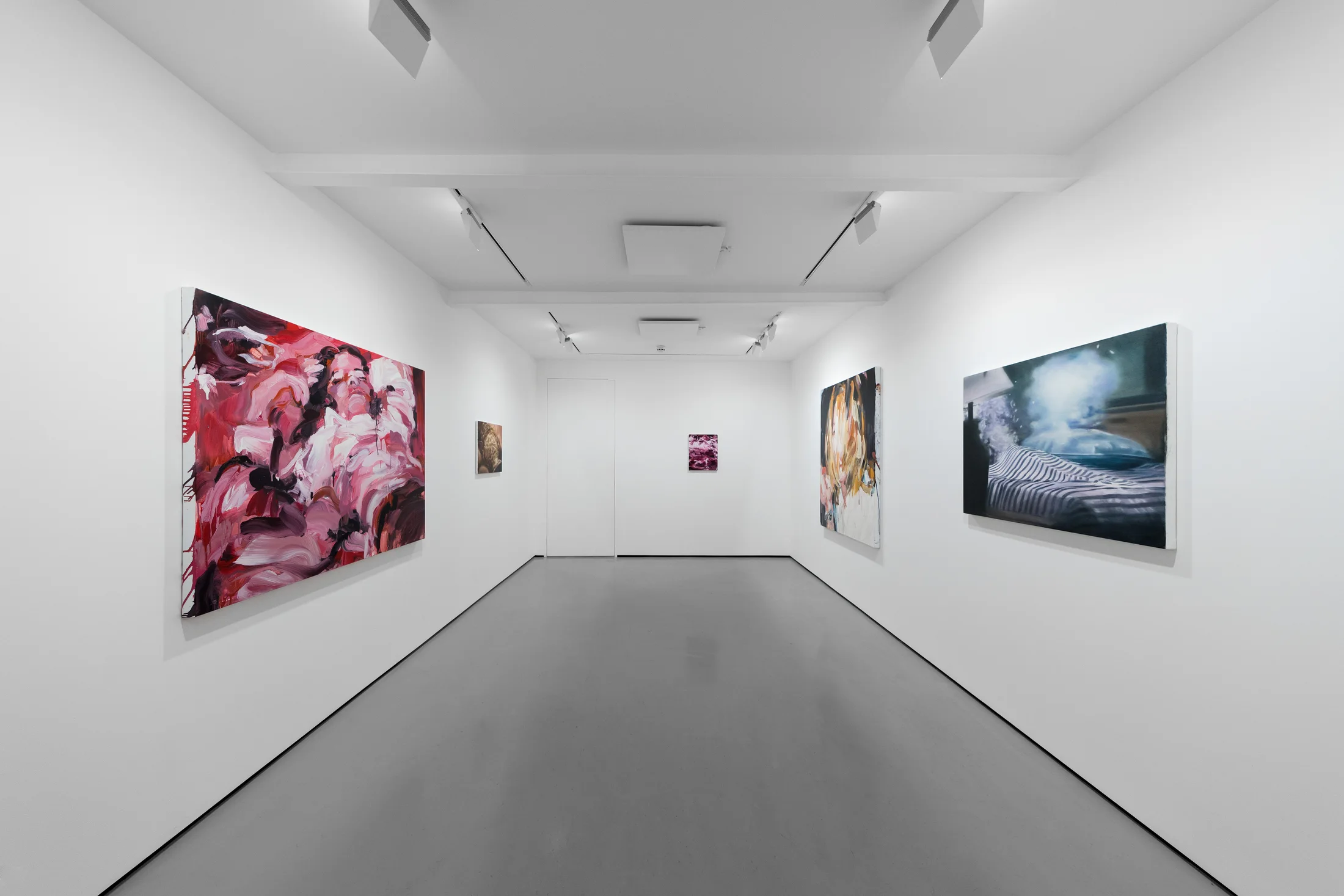 Installation shots of 'Cadence' by Laura Lancaster and Rachel Lancaster at Workplace | London