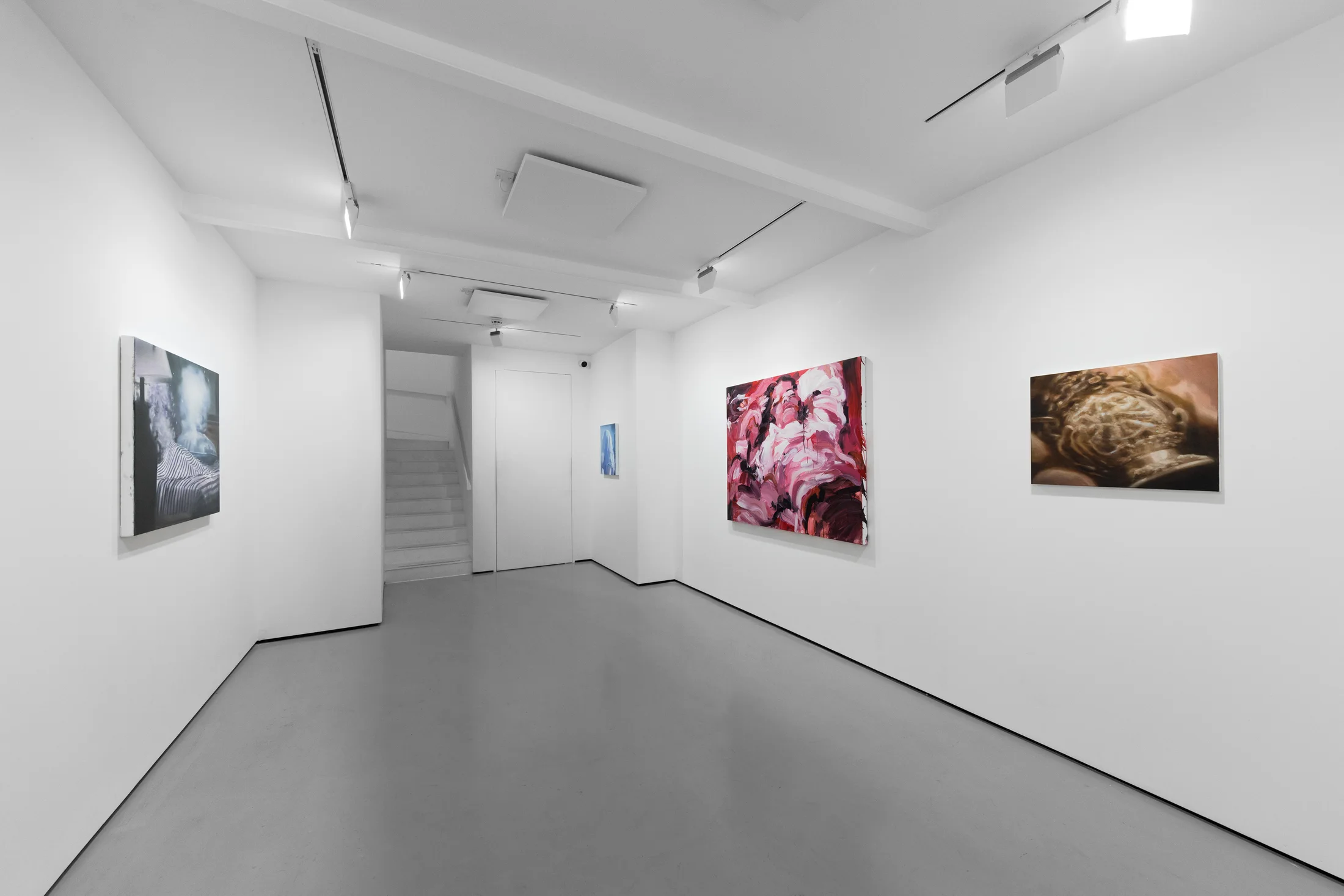 Installation shots of 'Cadence' by Laura Lancaster and Rachel Lancaster at Workplace | London
