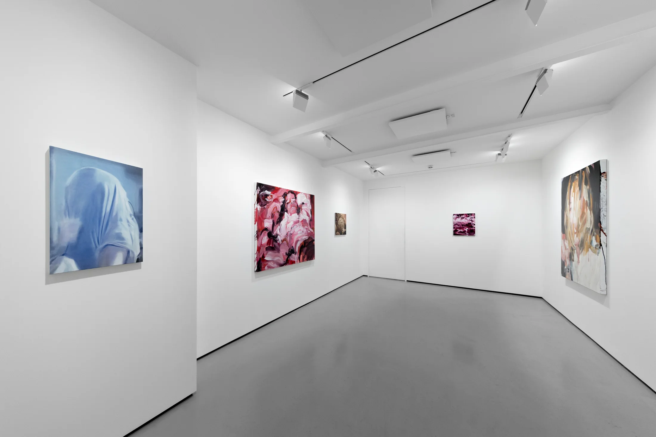 Installation shots of 'Cadence' by Laura Lancaster and Rachel Lancaster at Workplace | London
