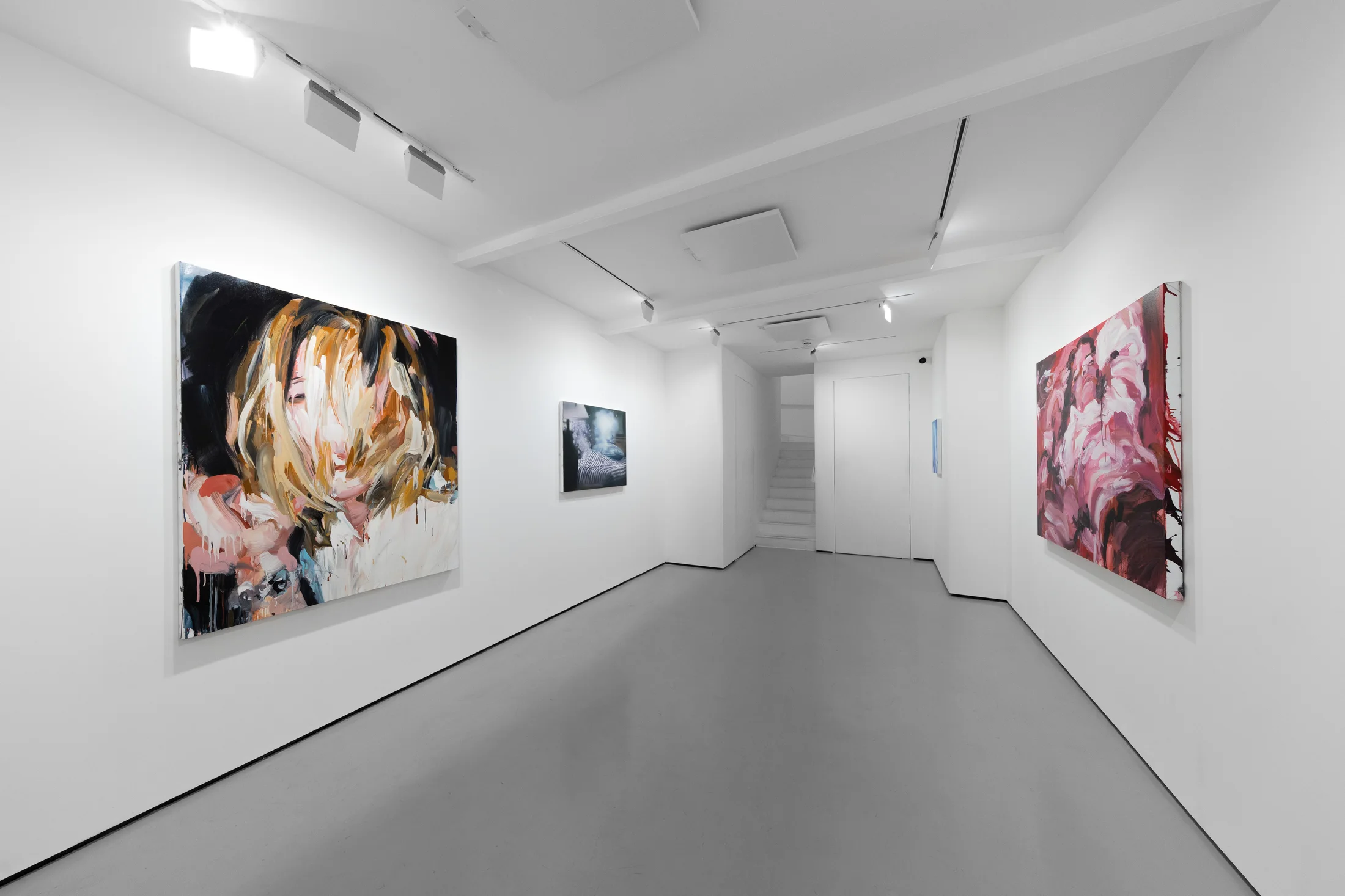 Installation shots of 'Cadence' by Laura Lancaster and Rachel Lancaster at Workplace | London