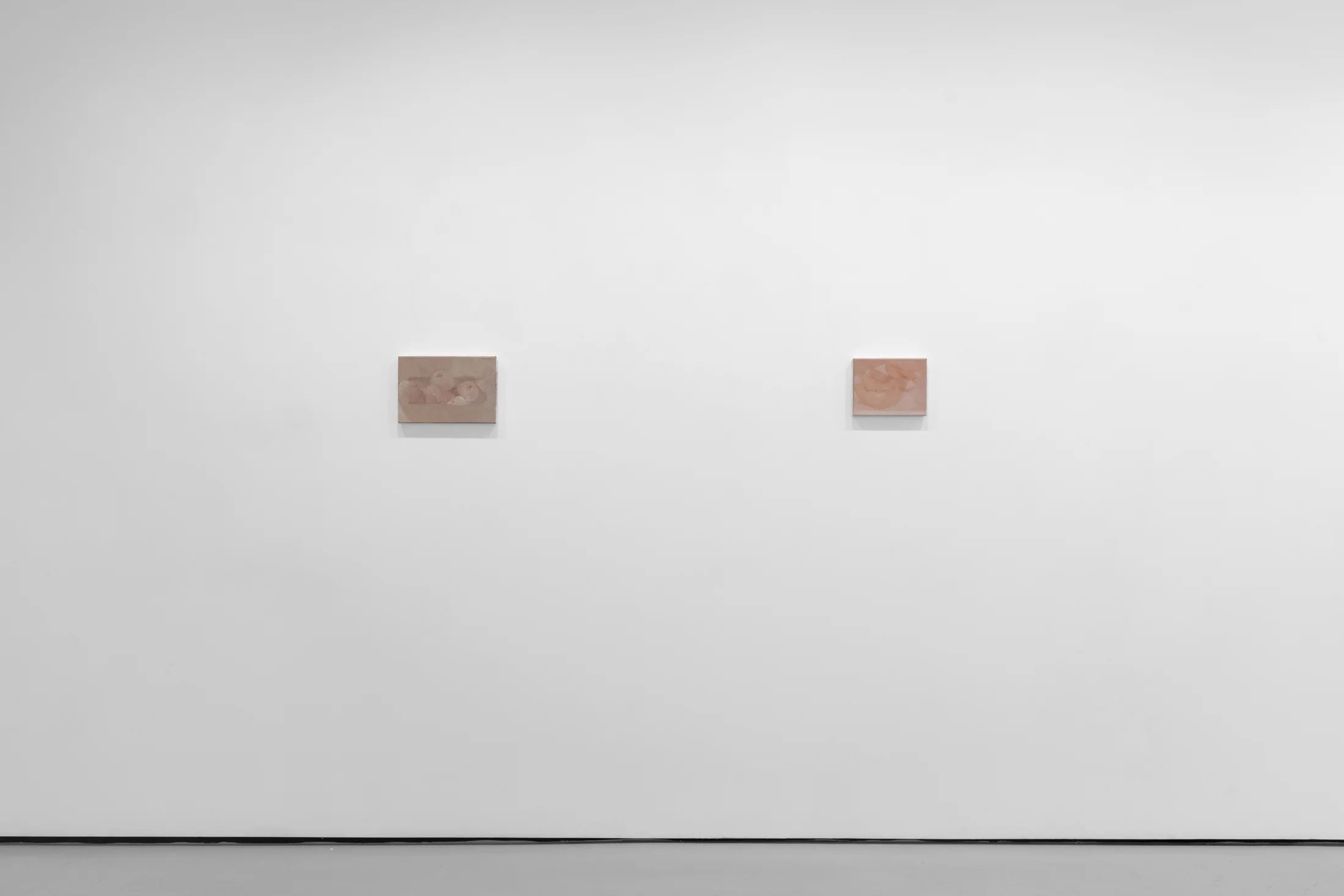 Installation view of the group exhibition Cold Enough for Snow
