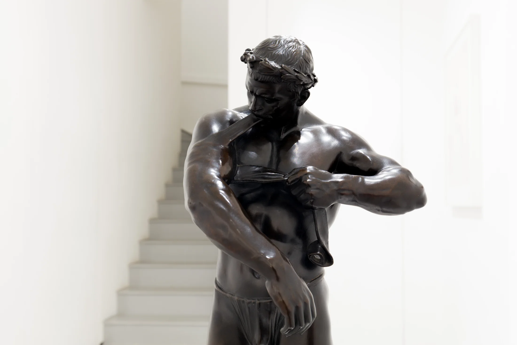 Installation views of 'From the other end of the hallway' a group exhibition at Workplace London