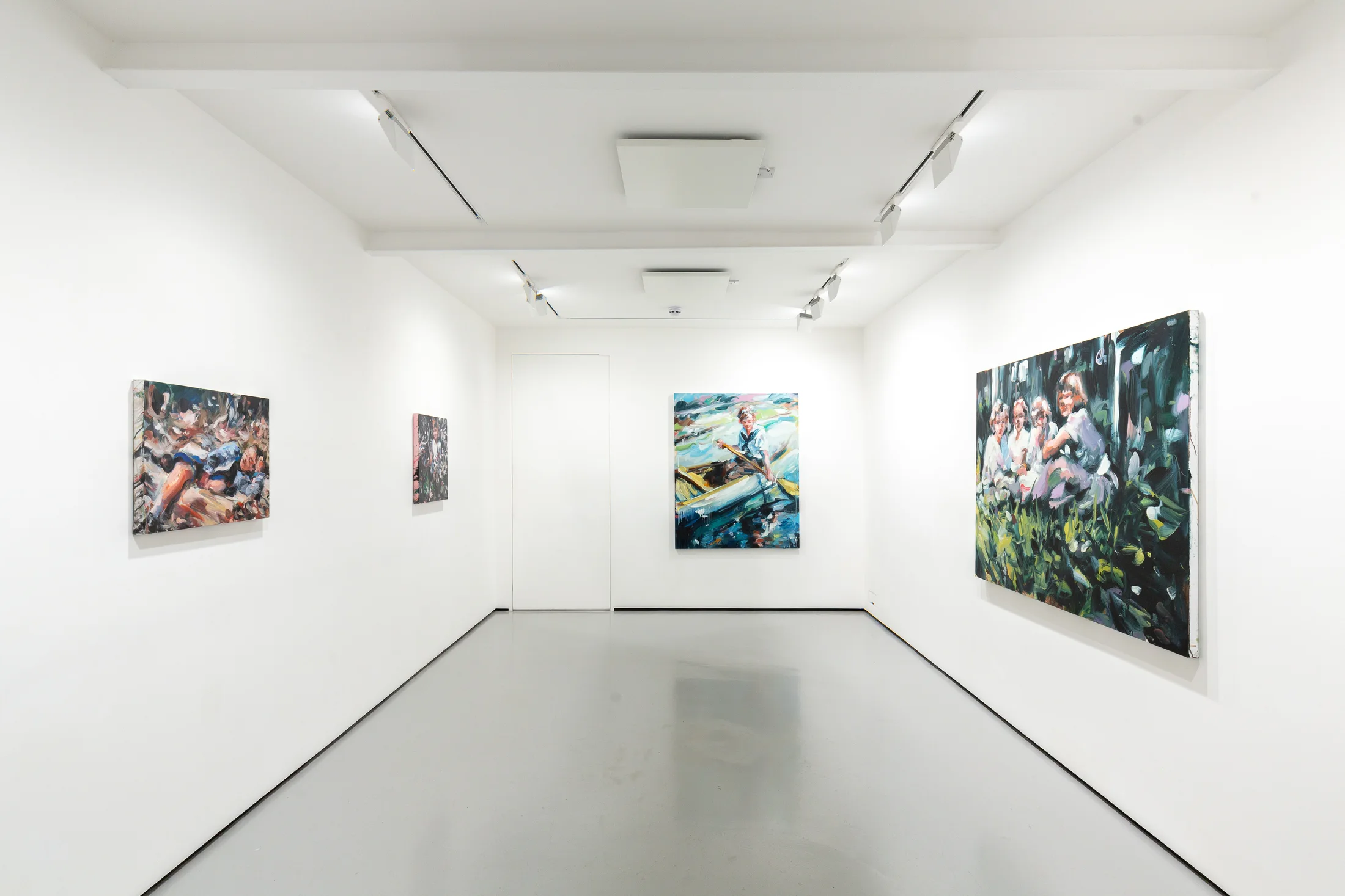 Installation shots of Laura Lancasters solo exhibition 'In Dreams' at Workplace | London