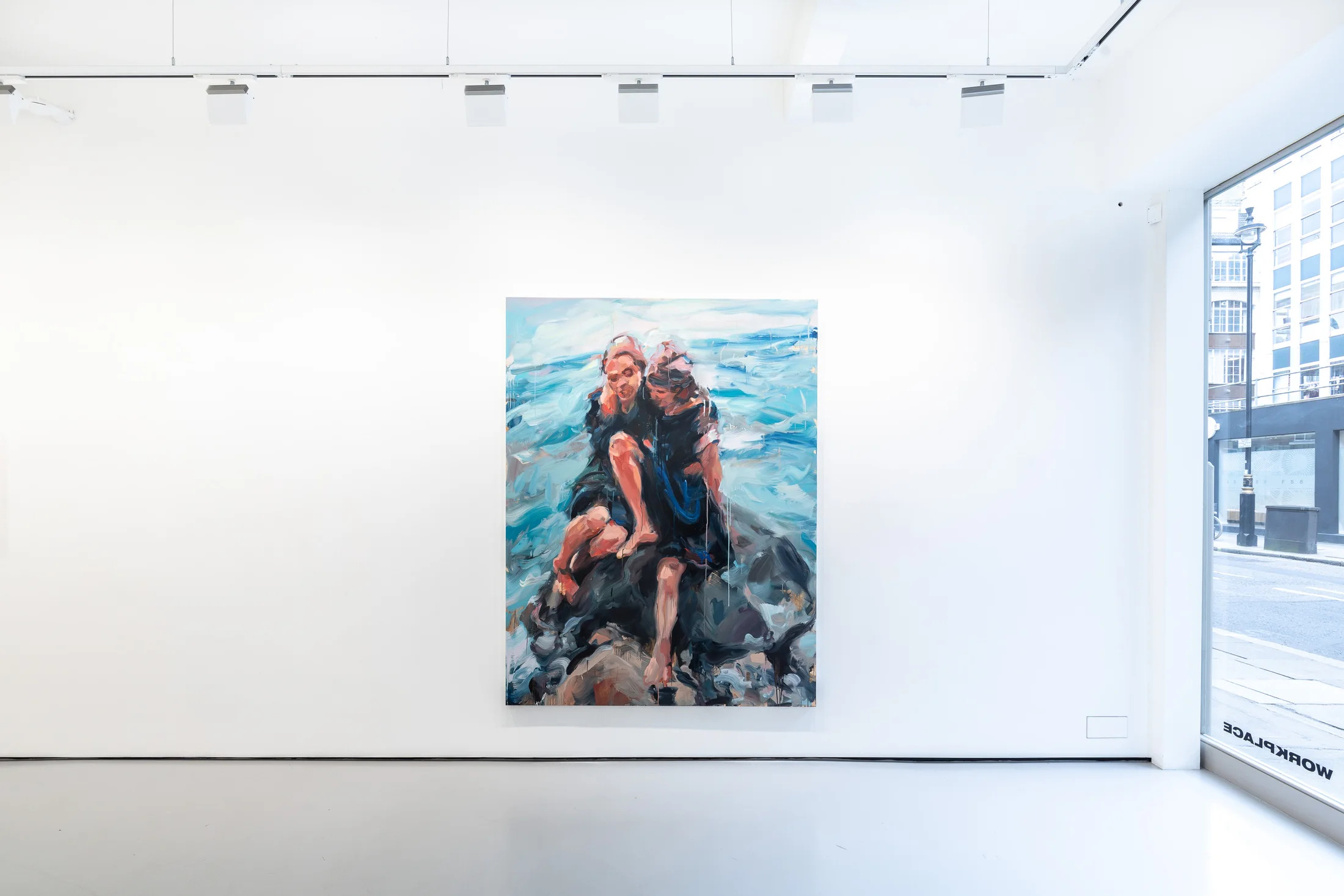 Installation shots of Laura Lancasters solo exhibition 'In Dreams' at Workplace | London