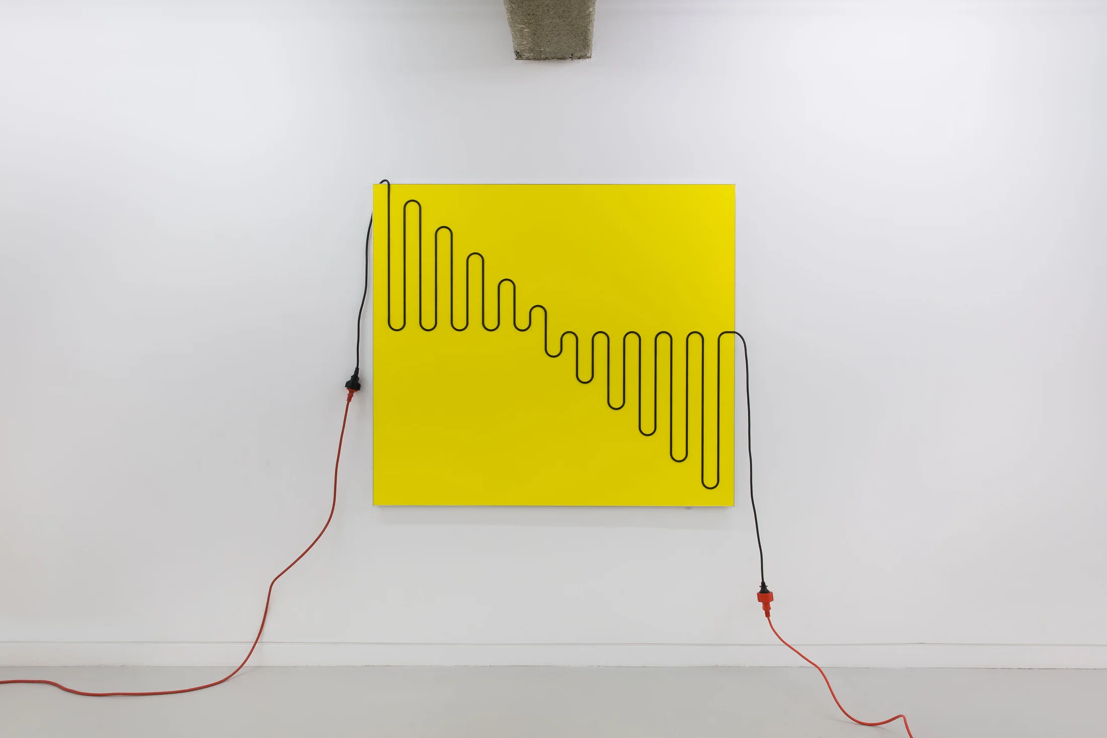 Installation shots of Jacob Dahlgren's exhibition 'Third Uncle' at Workplace London