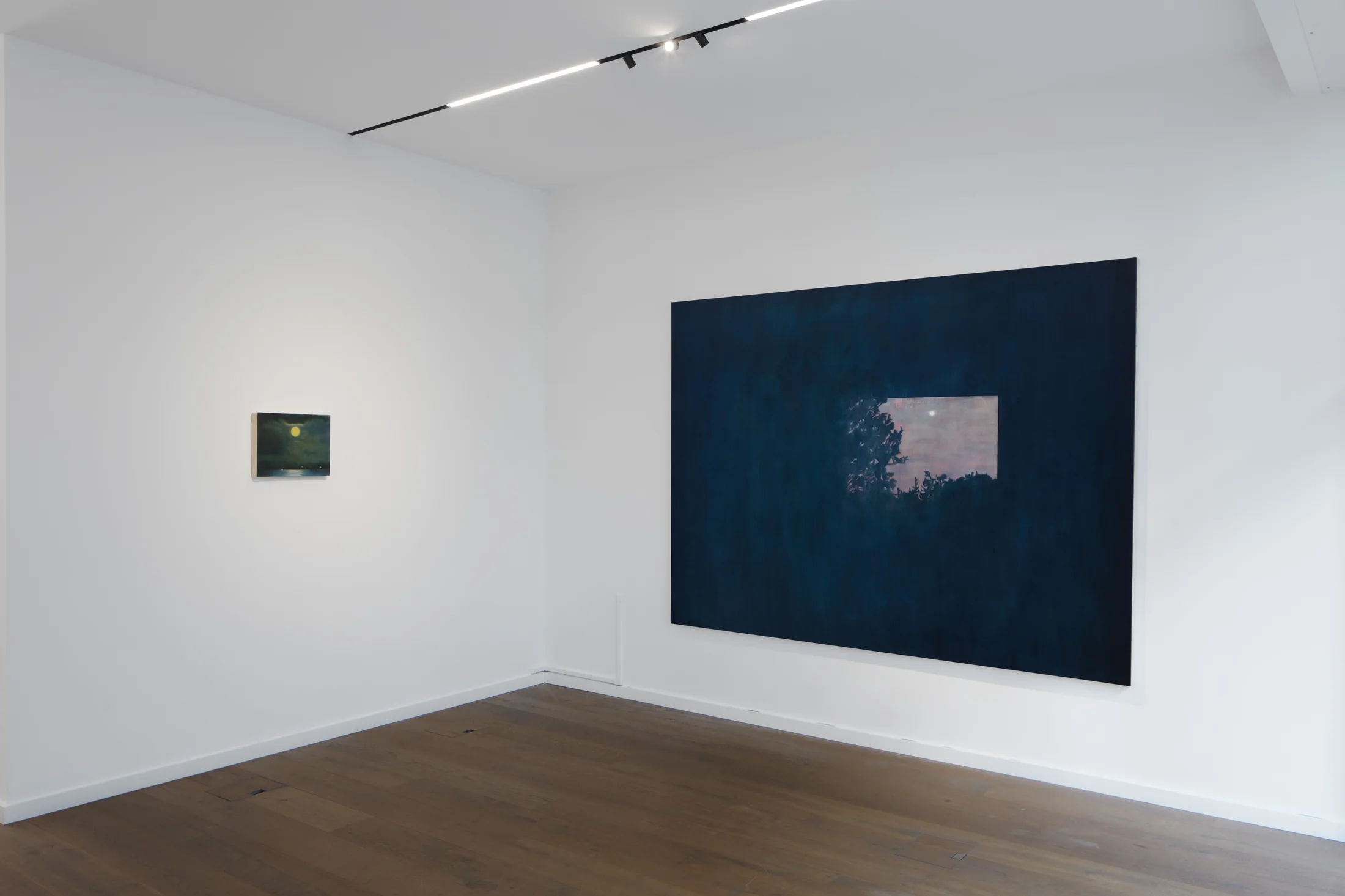 Install images of James Prapaithong's exhibition 'A Year Ago Today' at Workplace | London