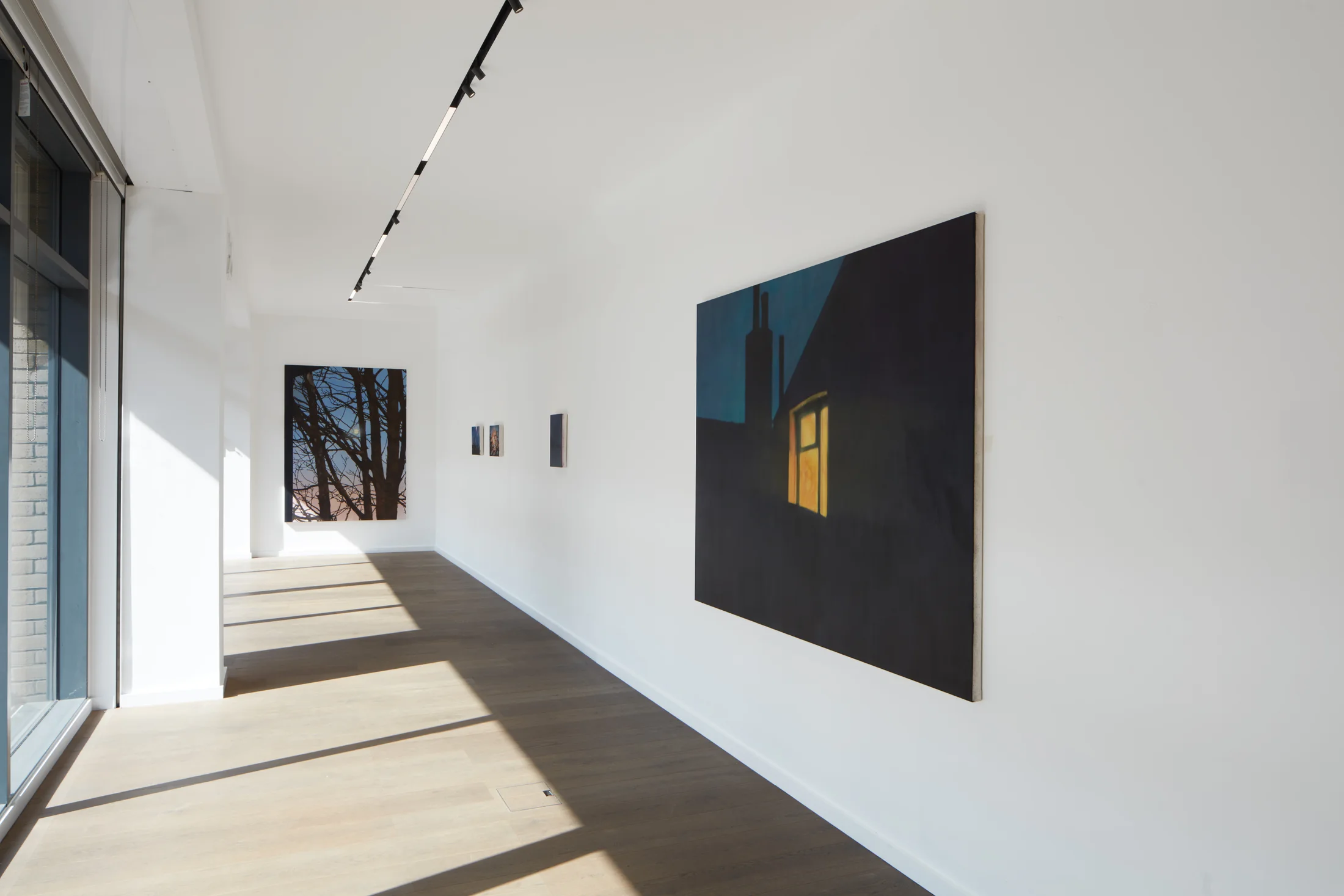 Install images of James Prapaithong's exhibition 'A Year Ago Today' at Workplace | London