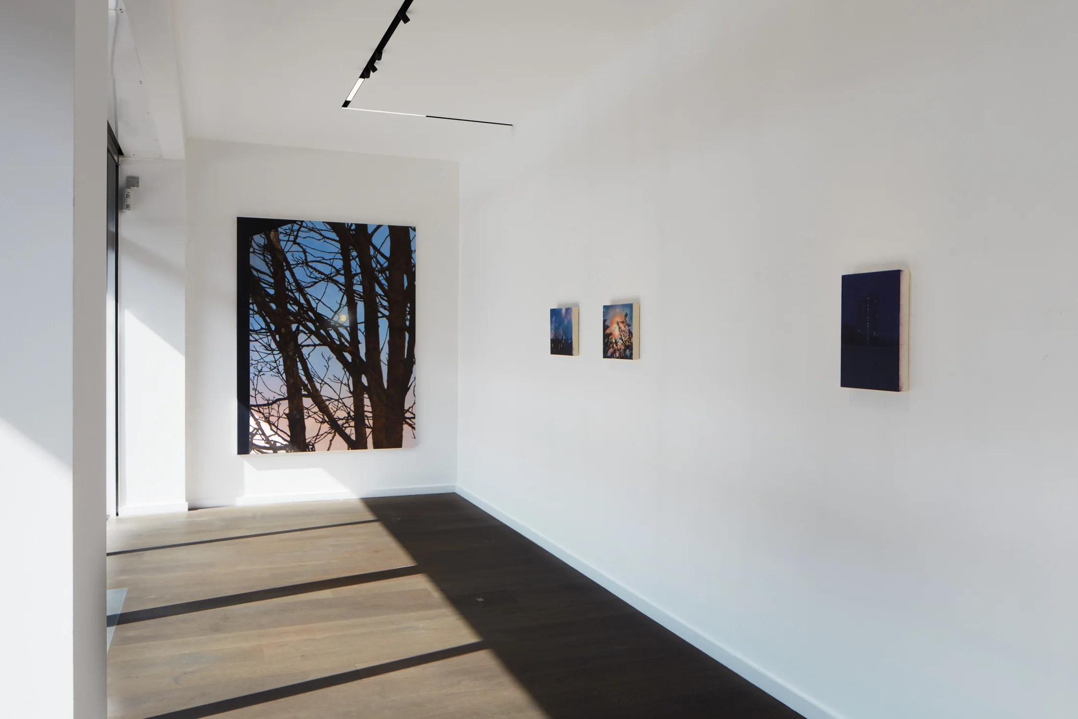 Install images of James Prapaithong's exhibition 'A Year Ago Today' at Workplace | London