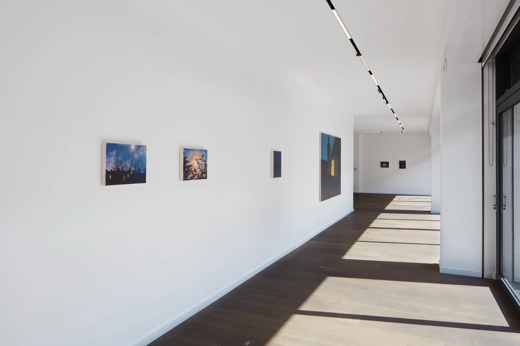 Install images of James Prapaithong's exhibition 'A Year Ago Today' at Workplace | London