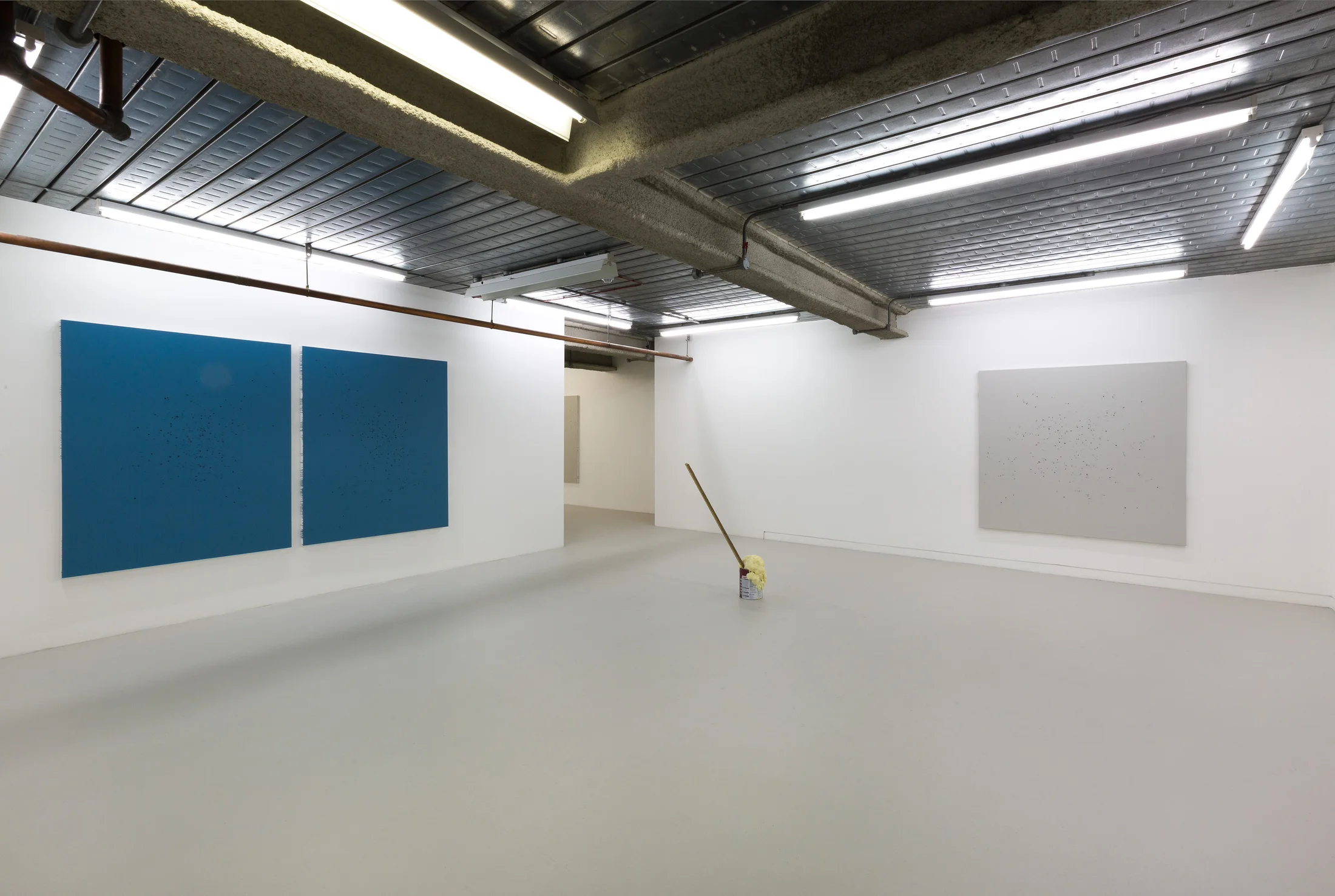Installation shots of Jennifer Douglas' exhibition 'SO' at Workplace London