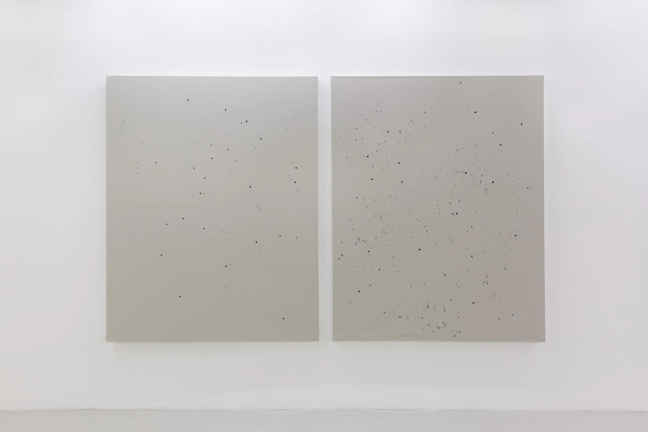 Installation shots of Jennifer Douglas' exhibition 'SO' at Workplace London