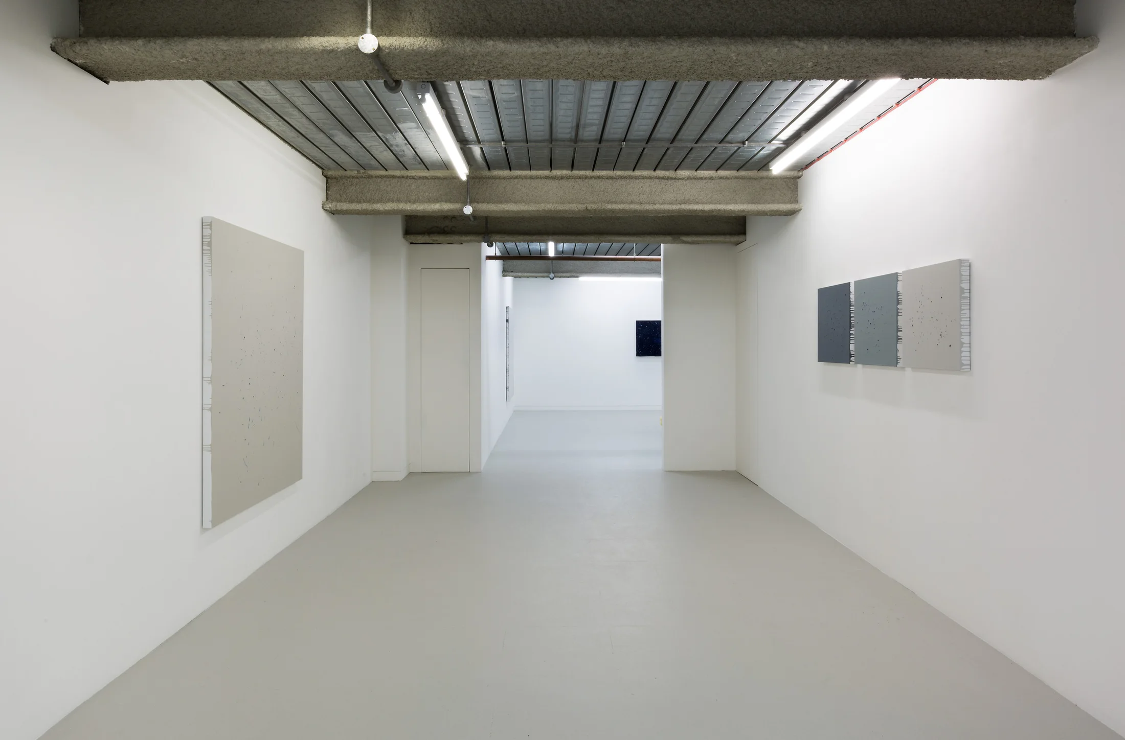 Installation shots of Jennifer Douglas' exhibition 'SO' at Workplace London