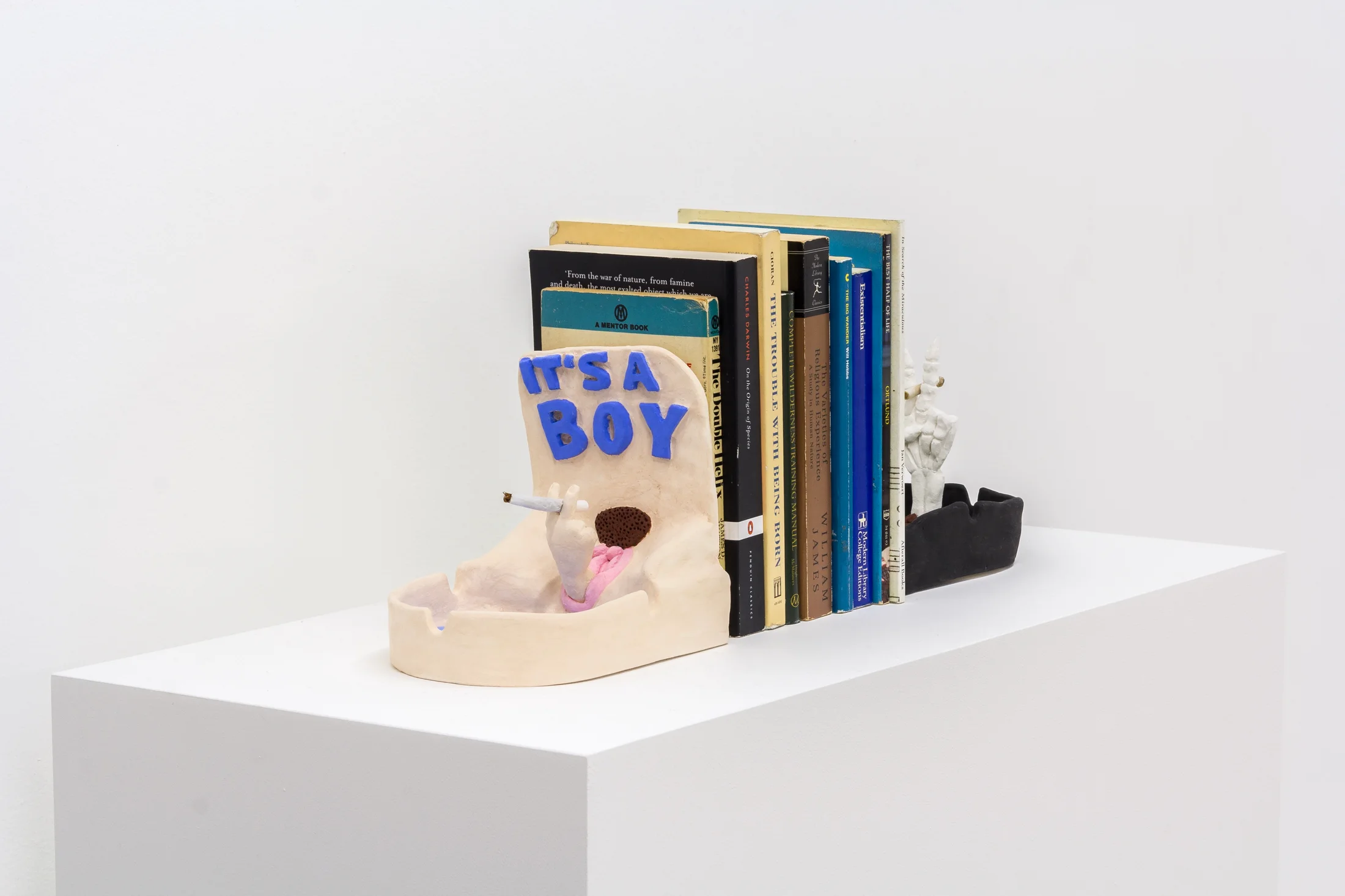 Installation documentation of Joel Kyack's exhibition "Hold On Tightly / Let Go Lightly" at Workplace | London