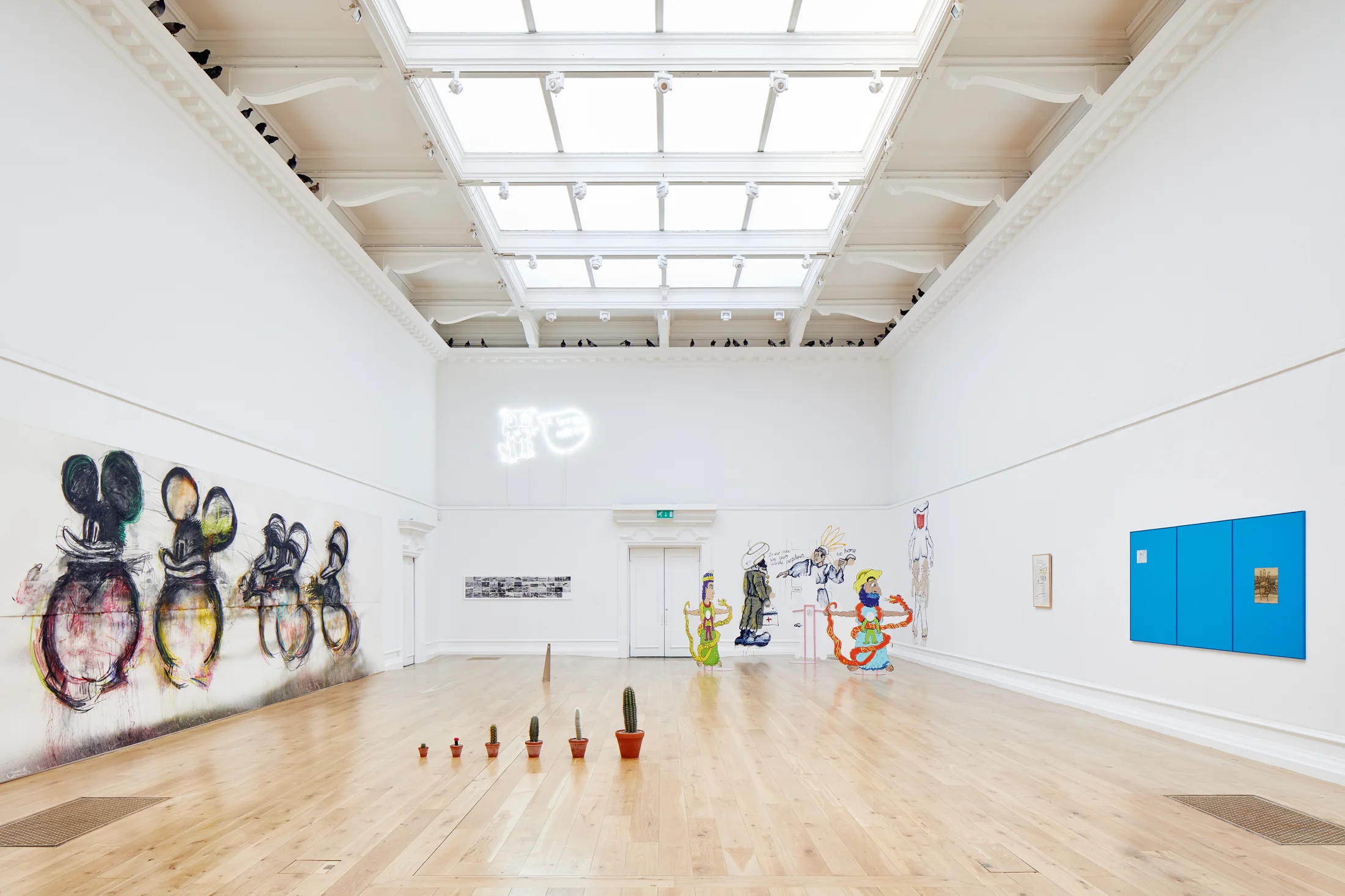 documentation of Knock Knock at South London Gallery
