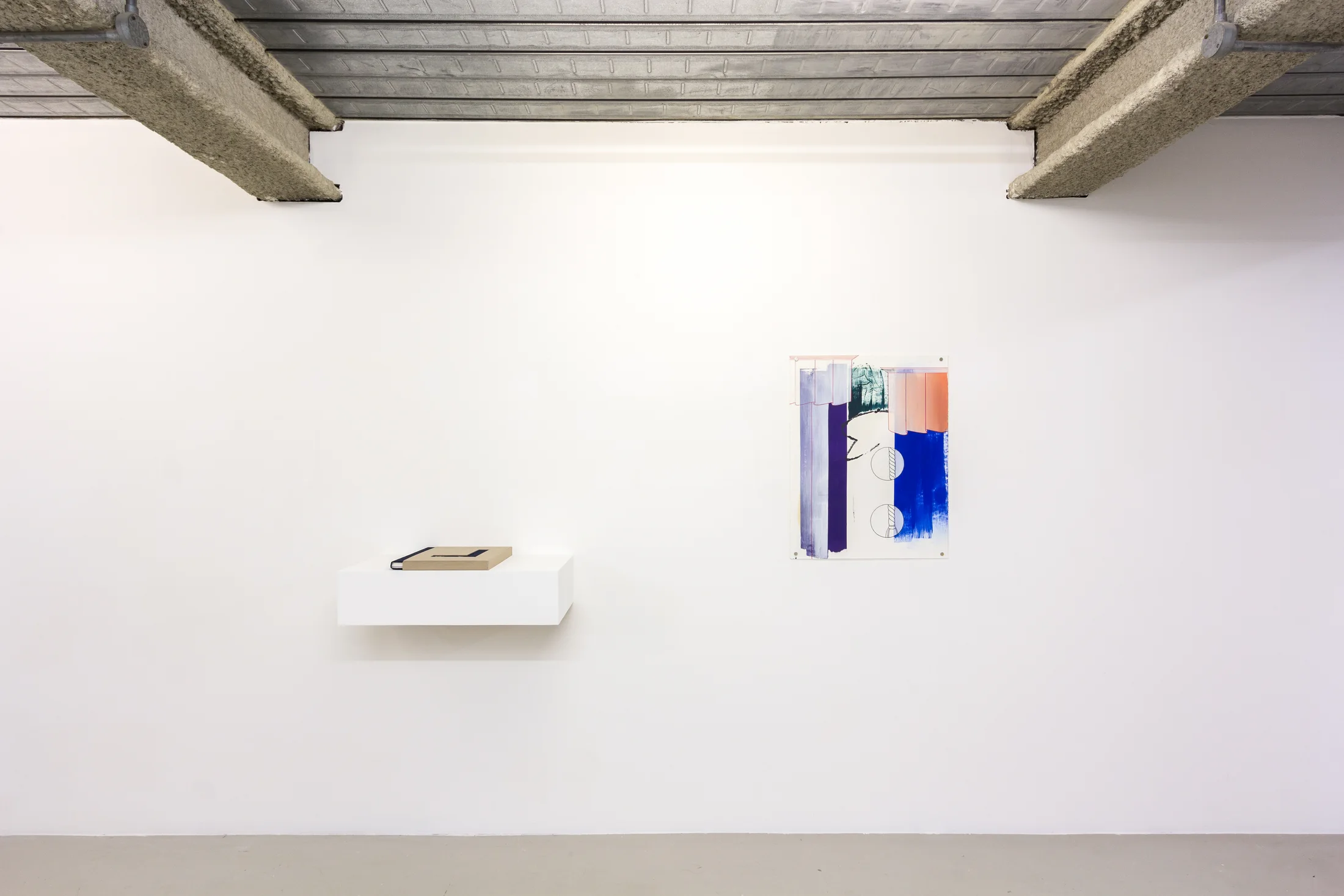 Installation documentation from 'Later Is Now' a group exhibition curated by Hugo Canoilas at Workplace | London