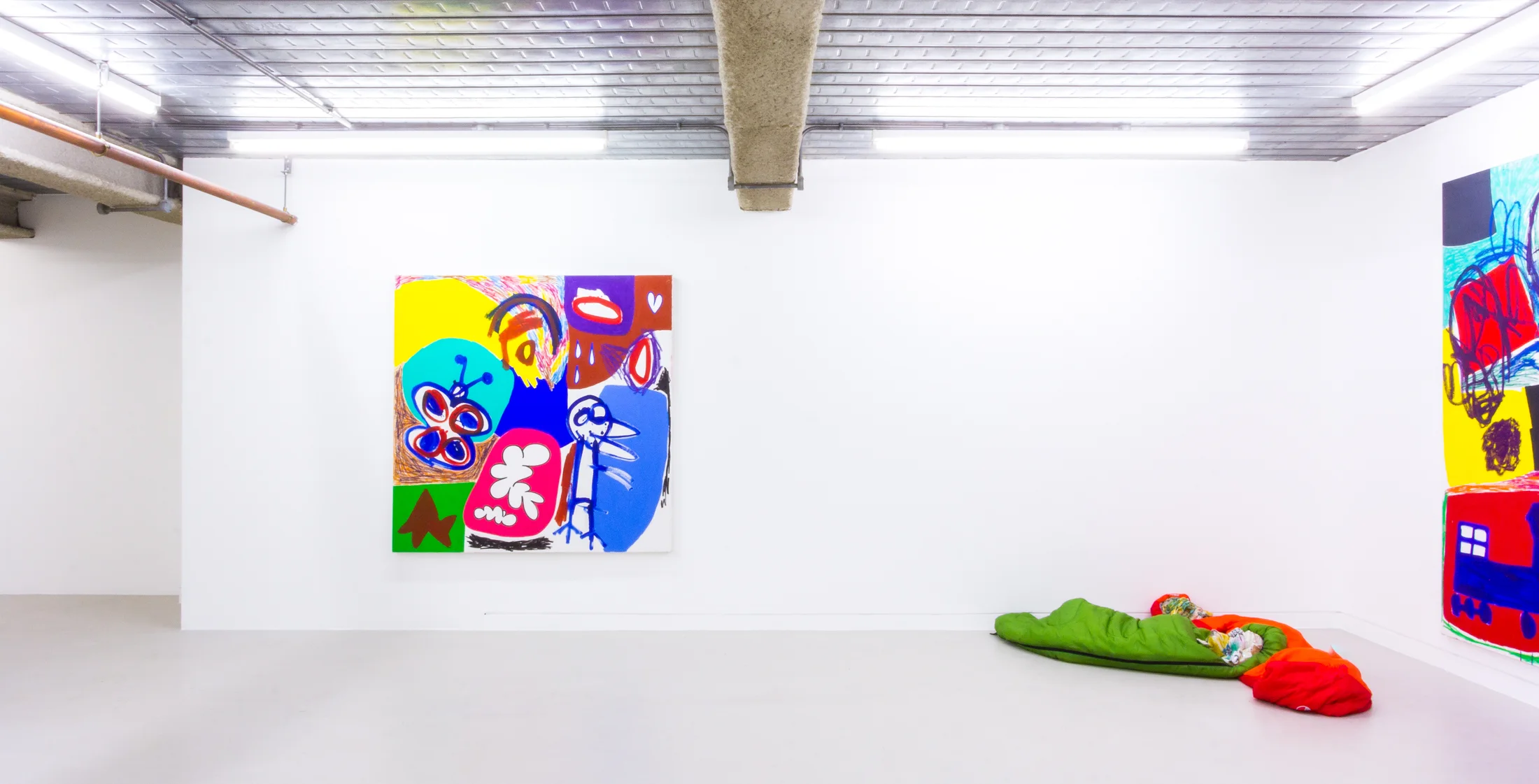 Installation documentation from 'Later Is Now' a group exhibition curated by Hugo Canoilas at Workplace | London