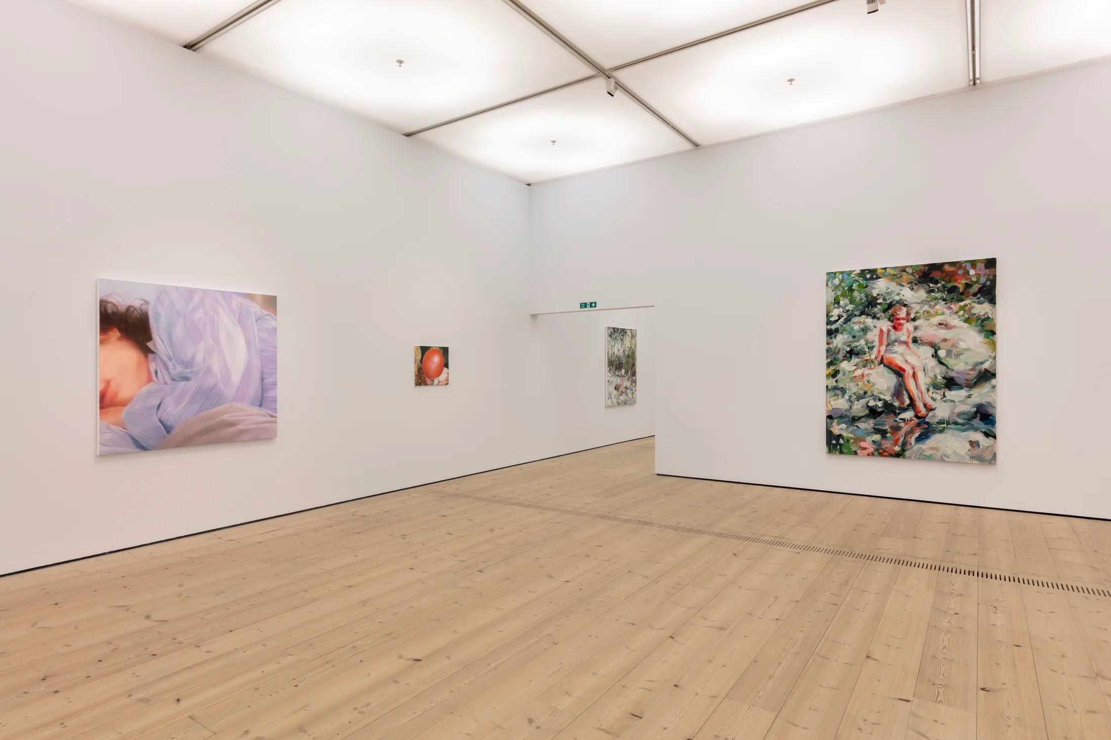 An installation view of Laura Lancaster and Rachel Lancaster's exhibition at Baltic