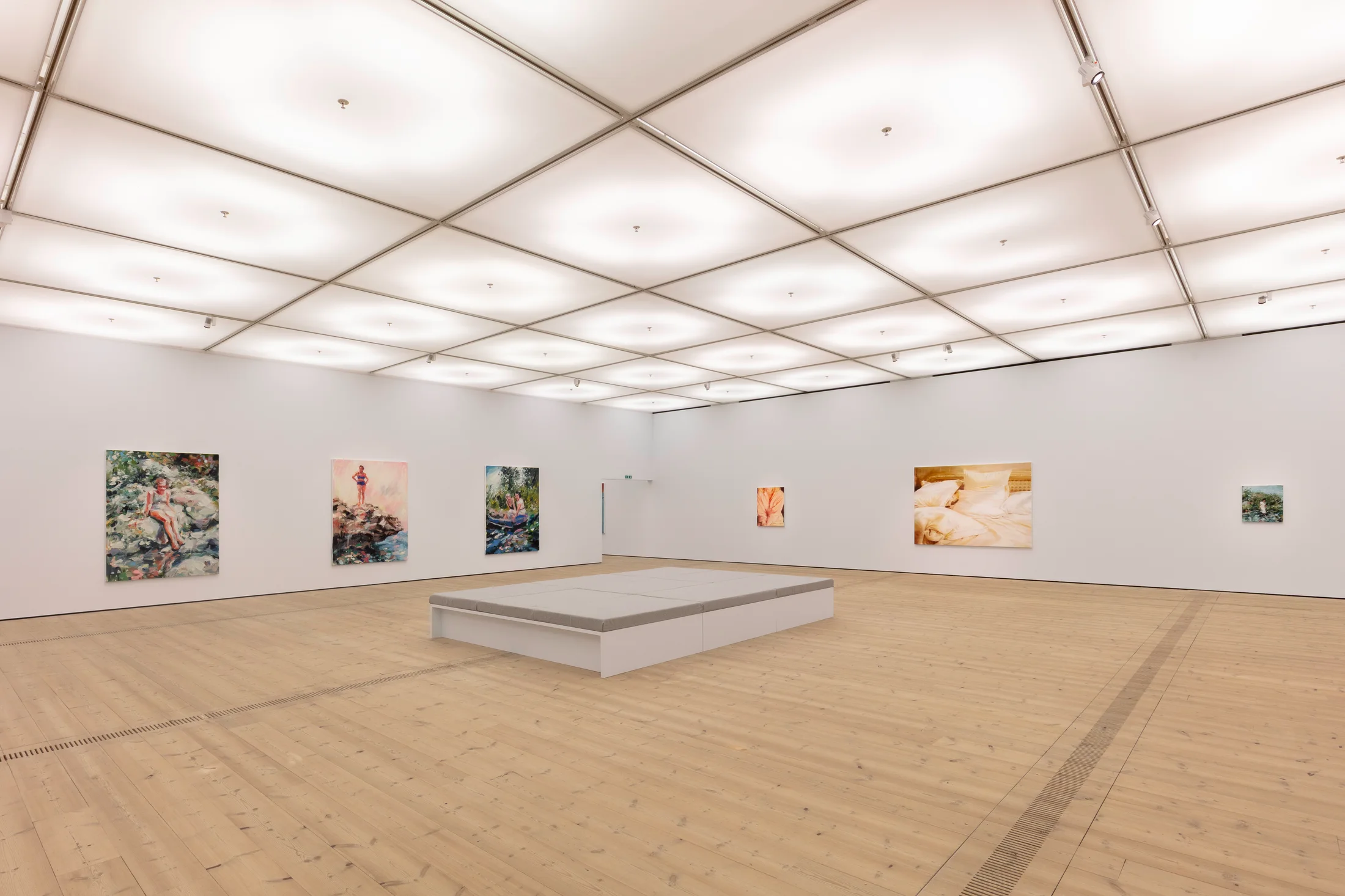An installation view of Laura Lancaster and Rachel Lancaster's exhibition at Baltic