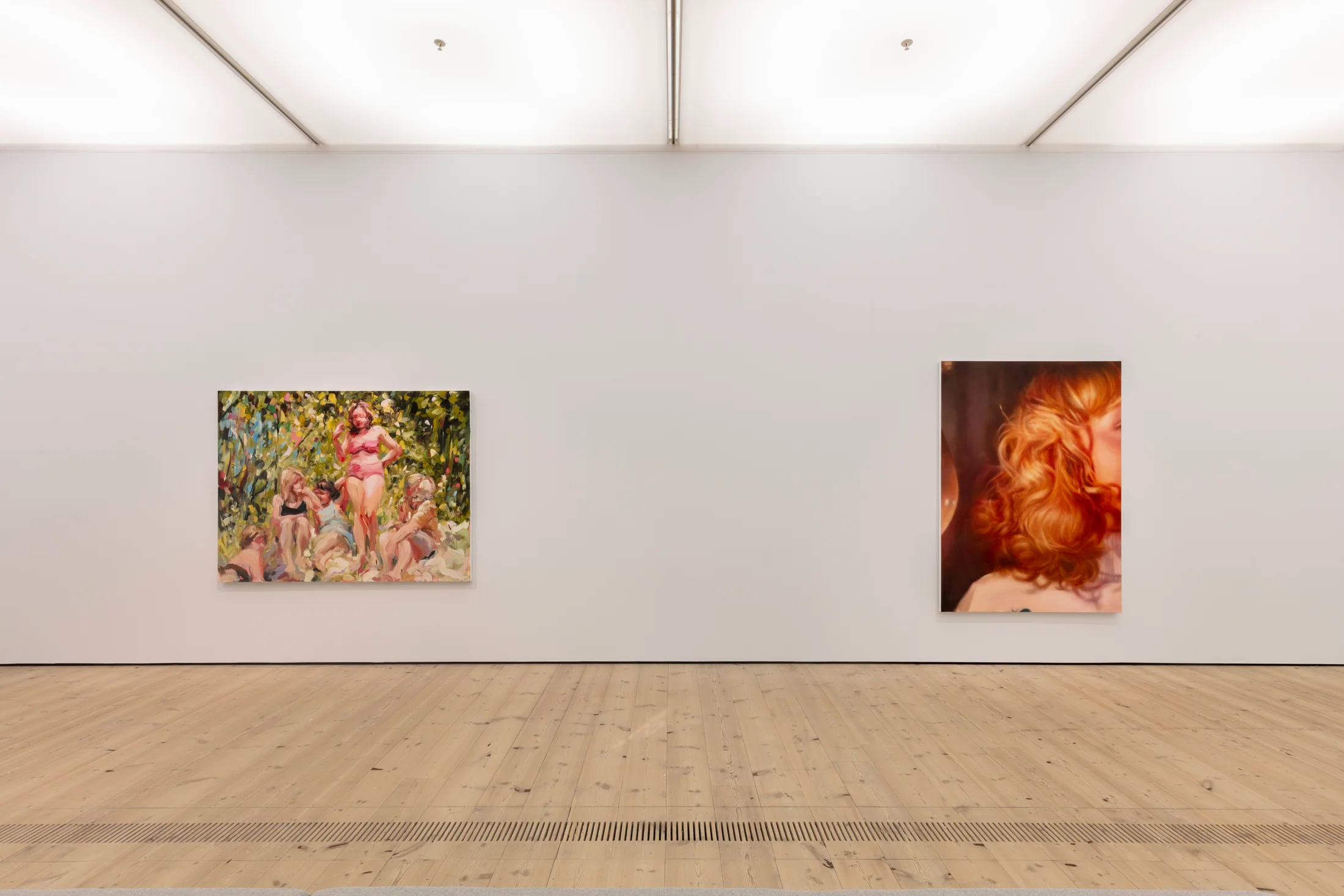 An installation view of Laura Lancaster and Rachel Lancaster's exhibition at Baltic