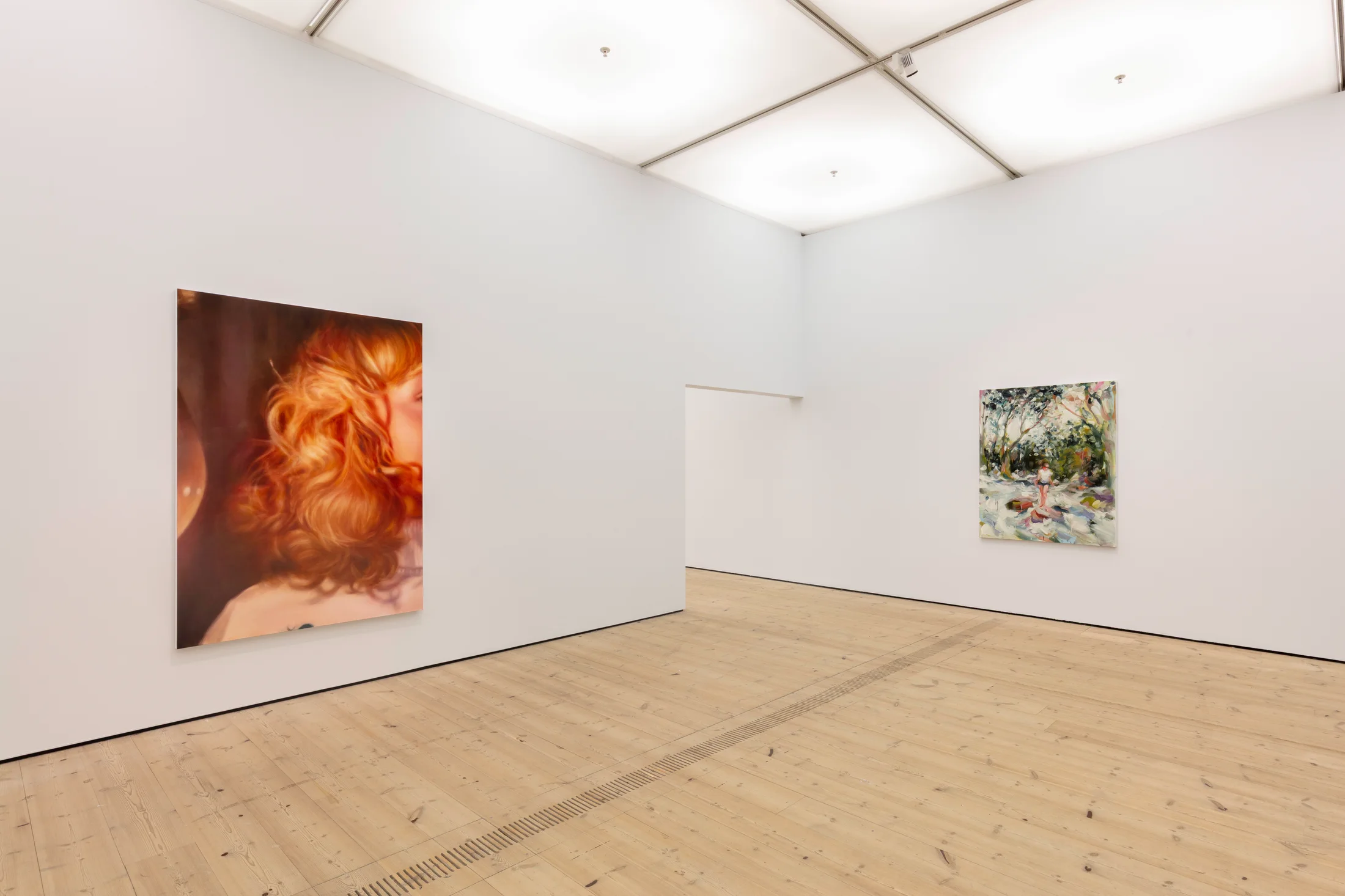 An installation view of Laura Lancaster and Rachel Lancaster's exhibition at Baltic