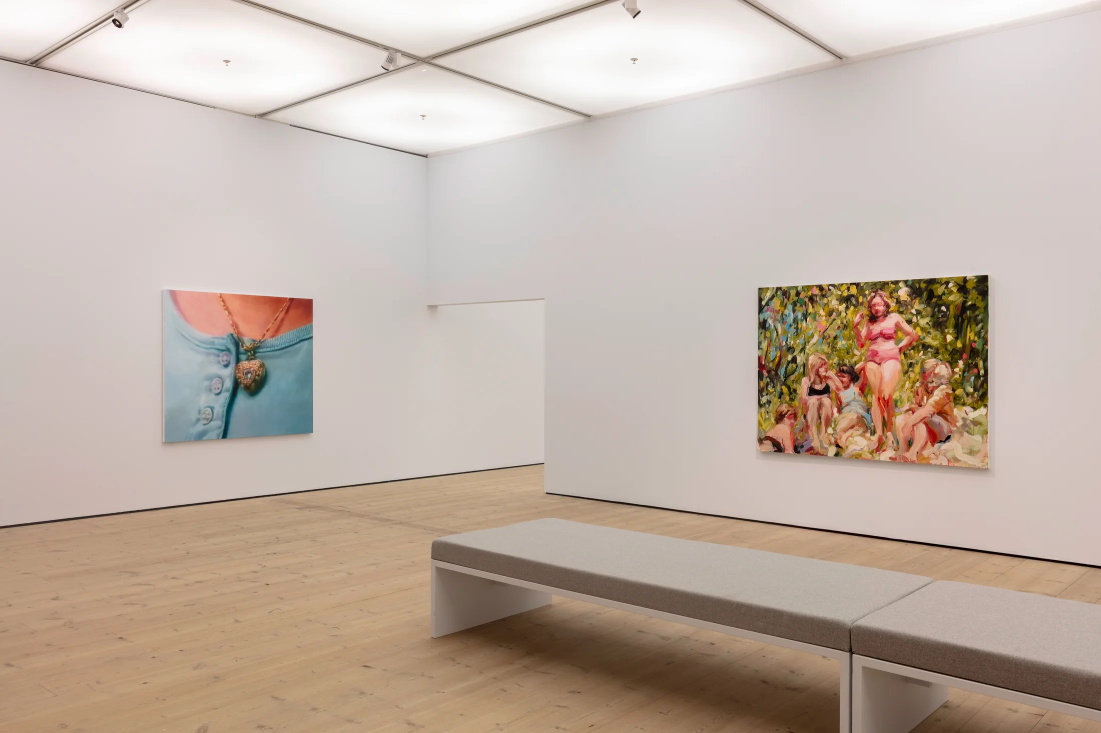 An installation view of Laura Lancaster and Rachel Lancaster's exhibition at Baltic