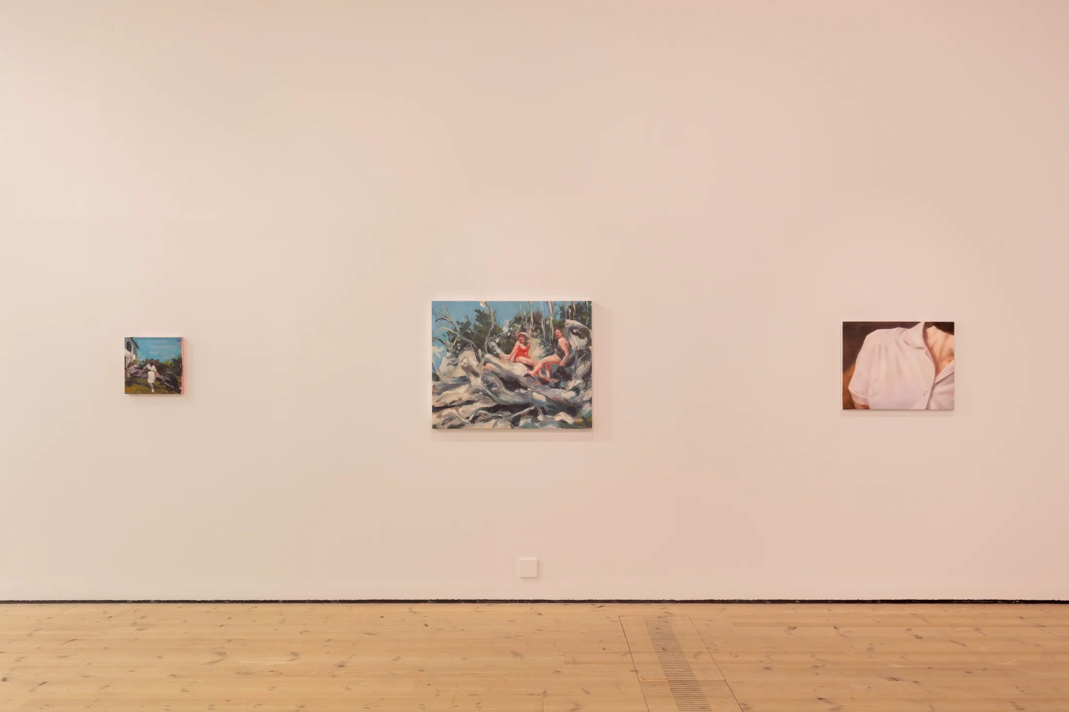An installation view of Laura Lancaster and Rachel Lancaster's exhibition at Baltic