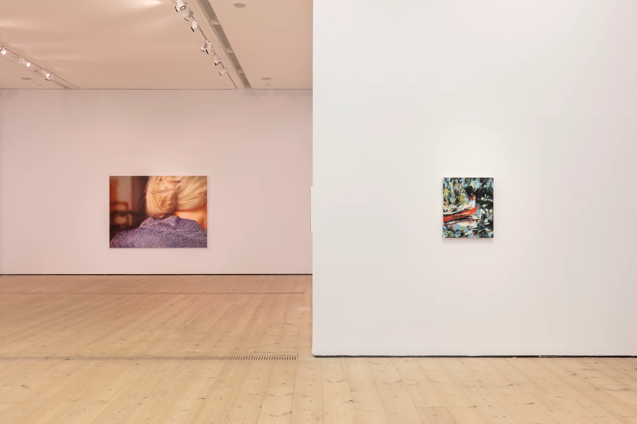 An installation view of Laura Lancaster and Rachel Lancaster's exhibition at Baltic