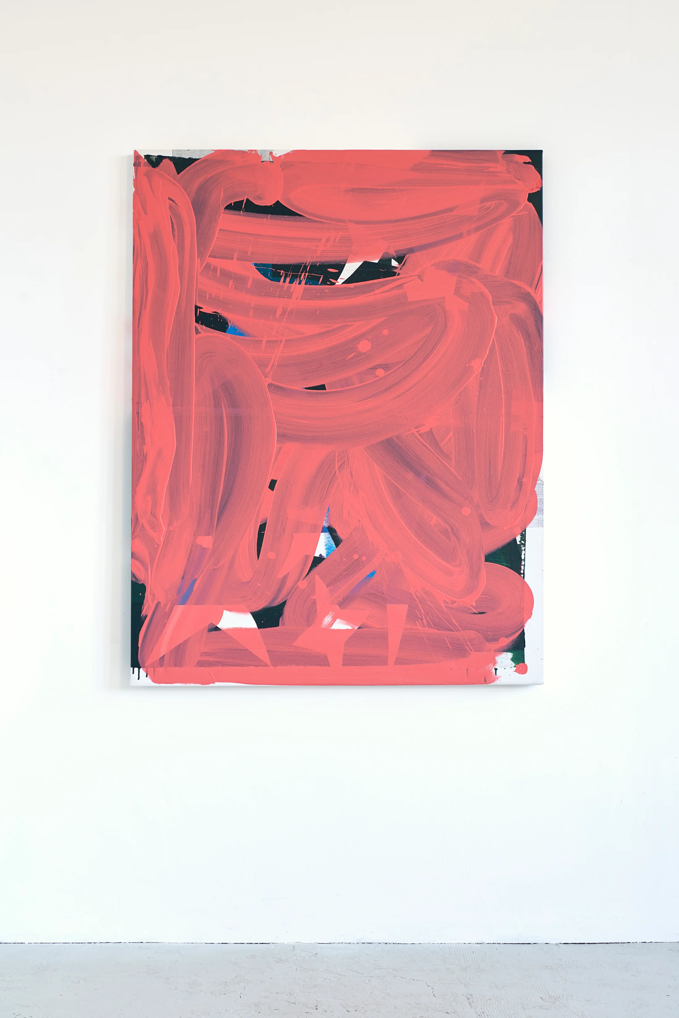 Installation photographs of Mike Pratt's exhibition at Workplace | London