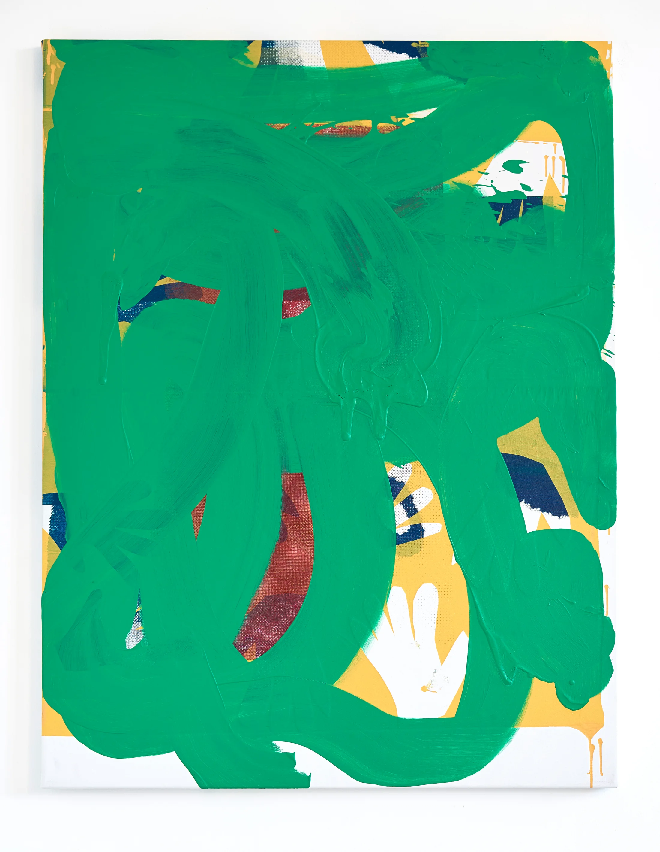 Installation photographs of Mike Pratt's exhibition at Workplace | London