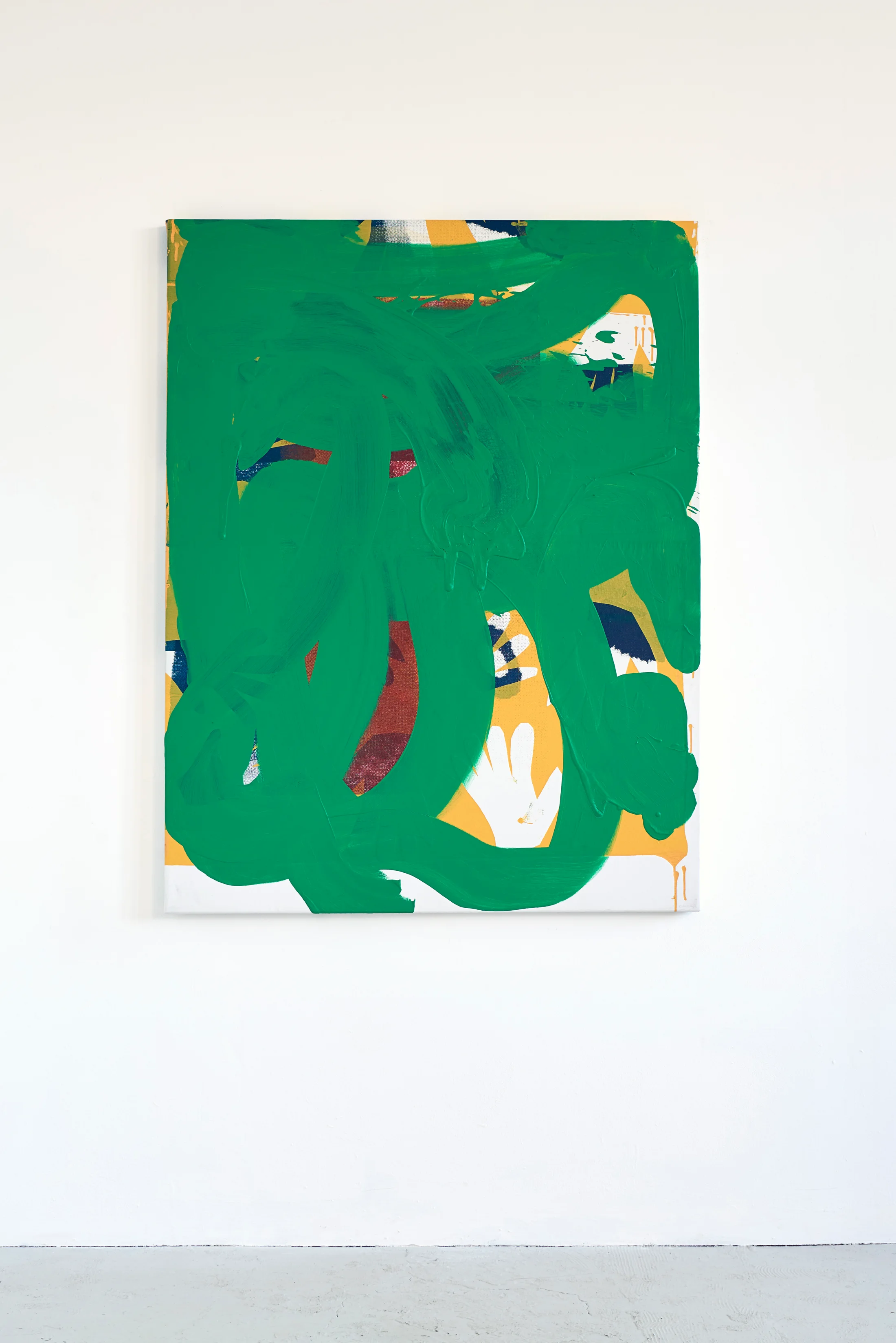 Installation photographs of Mike Pratt's exhibition at Workplace | London